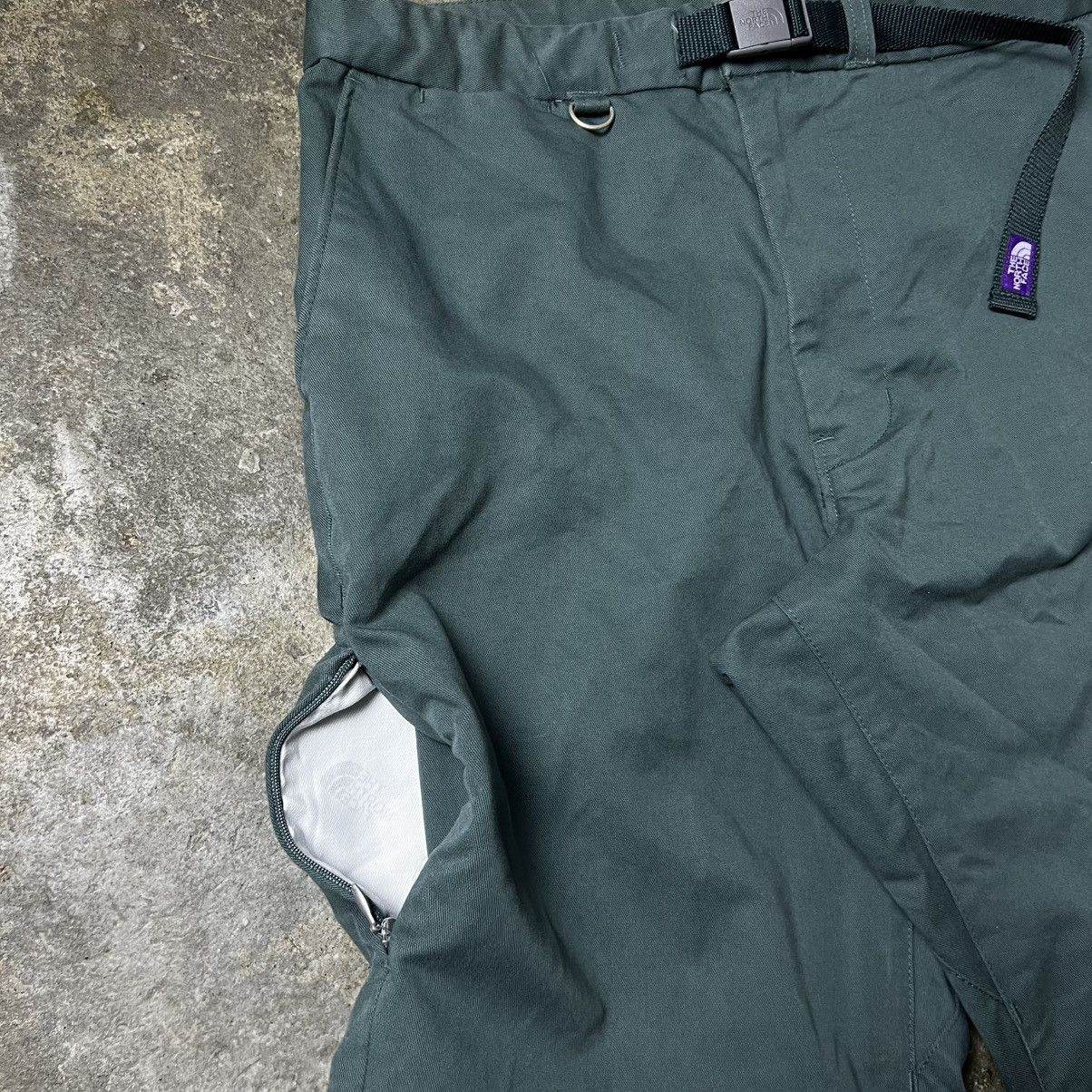 Nanamica × The North Face Purple Label The North Face x Nanamica - Twill Tapered Pants - Sage Green Size US 30 / EU 46 - 8 Thumbnail