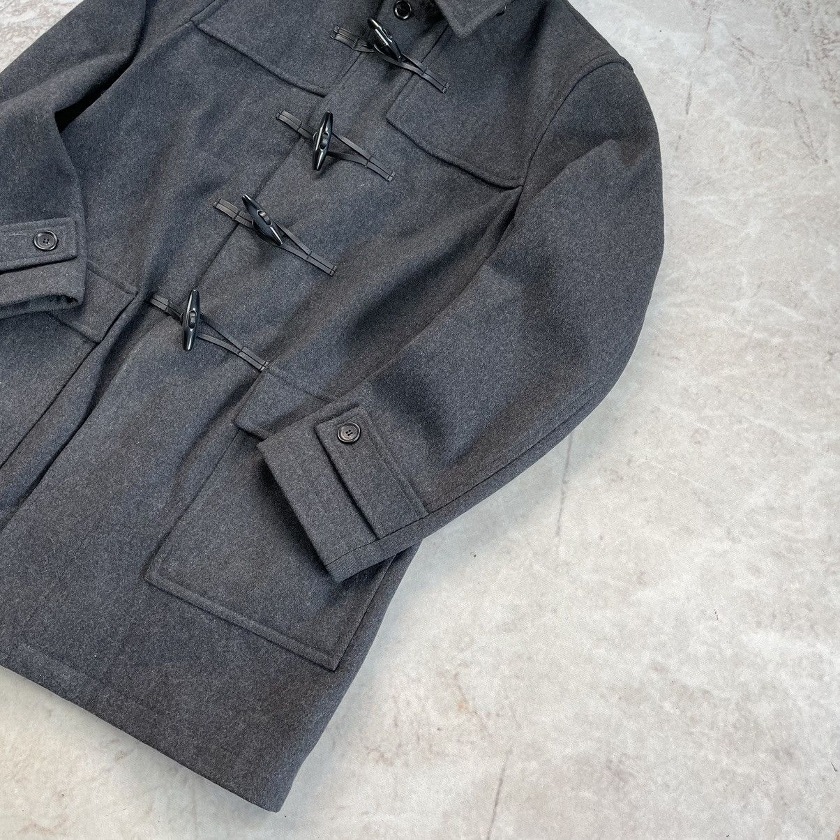 Coach Coach New York Wool Grey Perfect Heavy Duffle Pea Coat Size US L / EU 52-54 / 3 - 5 Thumbnail