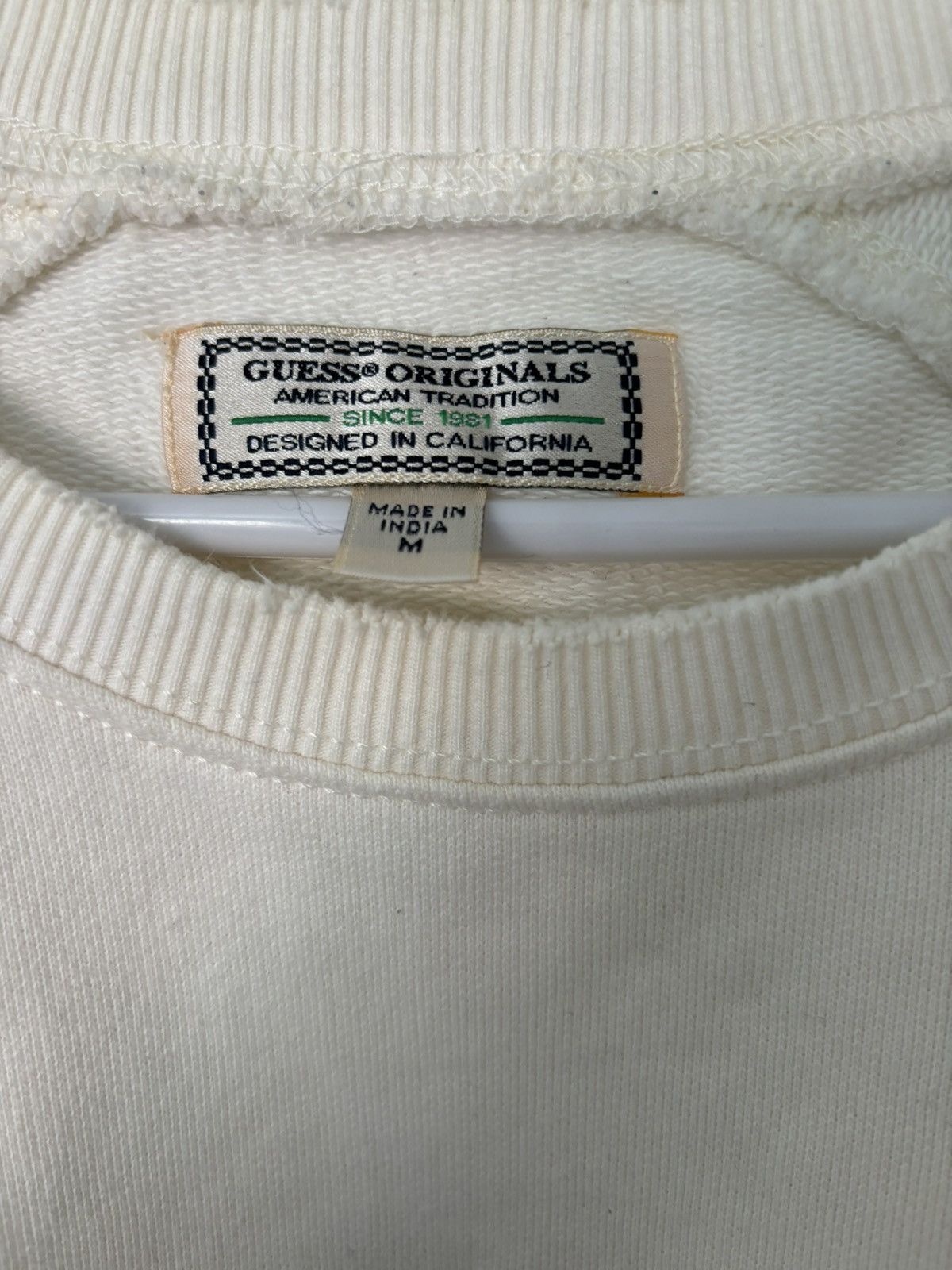 Guess Vintage-Inspired Los Angeles Short Sleeve Sweatshirt Size US M / EU 48-50 / 2 - 4 Thumbnail