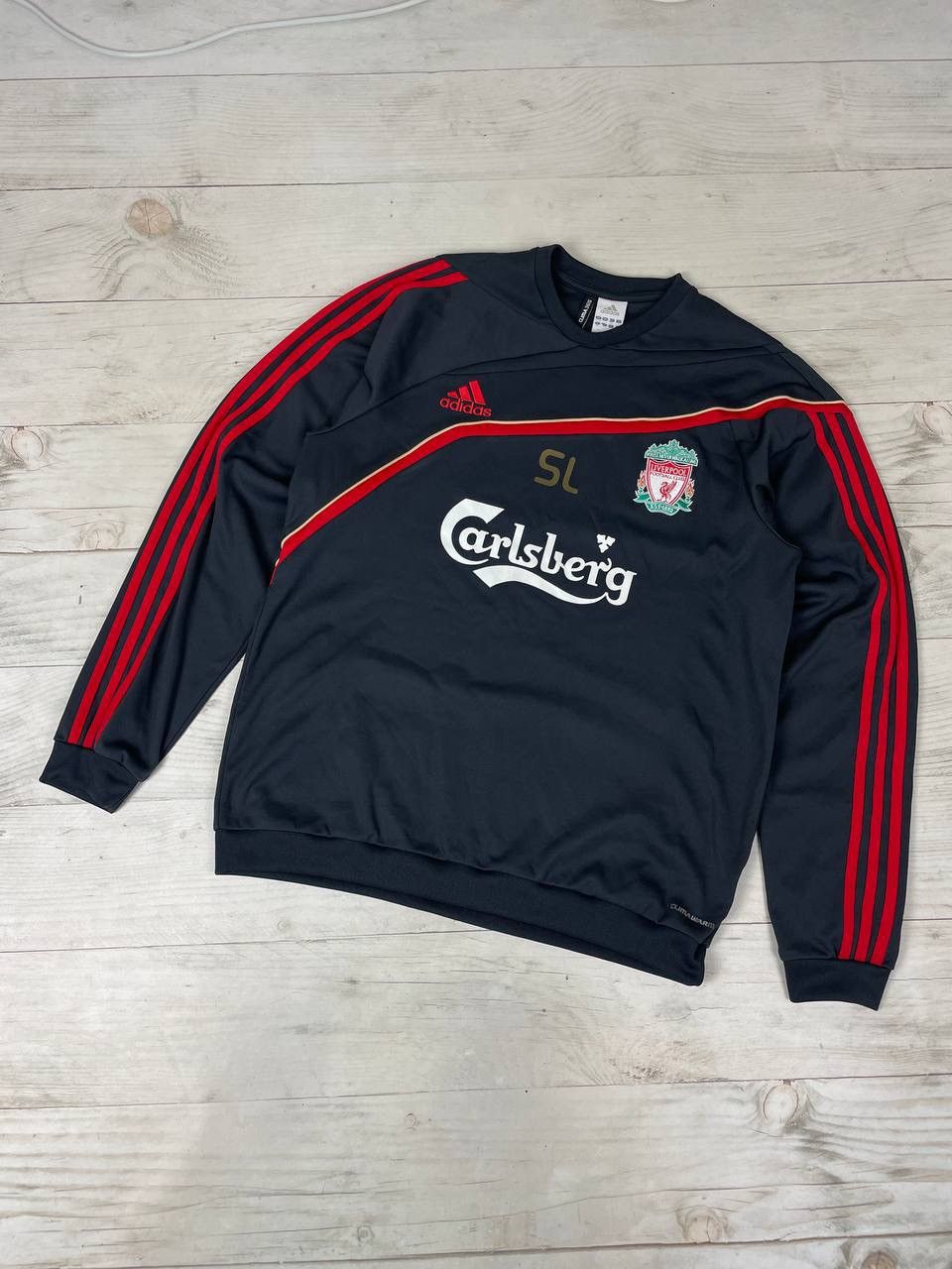 Adidas Vintage Adidas Liverpool 2009 2010 Jacket Pants Tracksuit Size US L / EU 52-54 / 3 - 6 Thumbnail