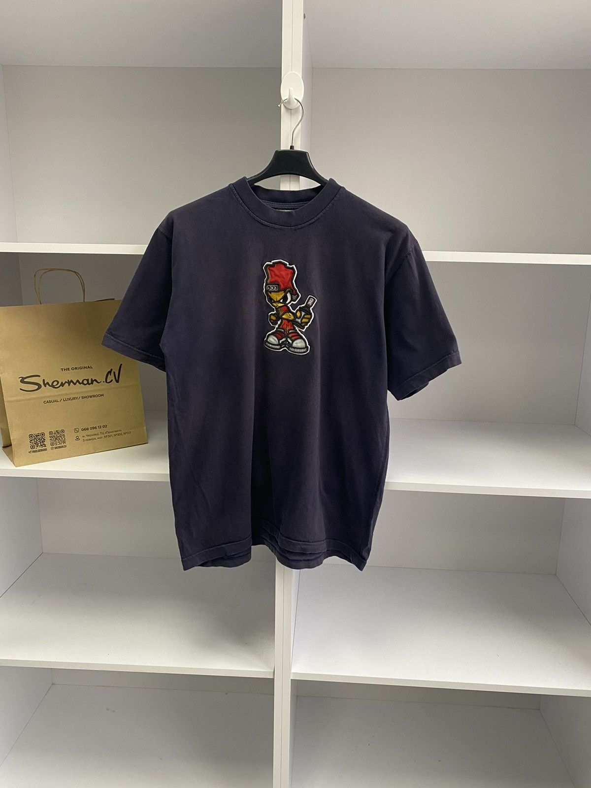 Vintage Vintage station skate Sk8 t-shirt Size US L / EU 52-54 / 3 - 1 Thumbnail