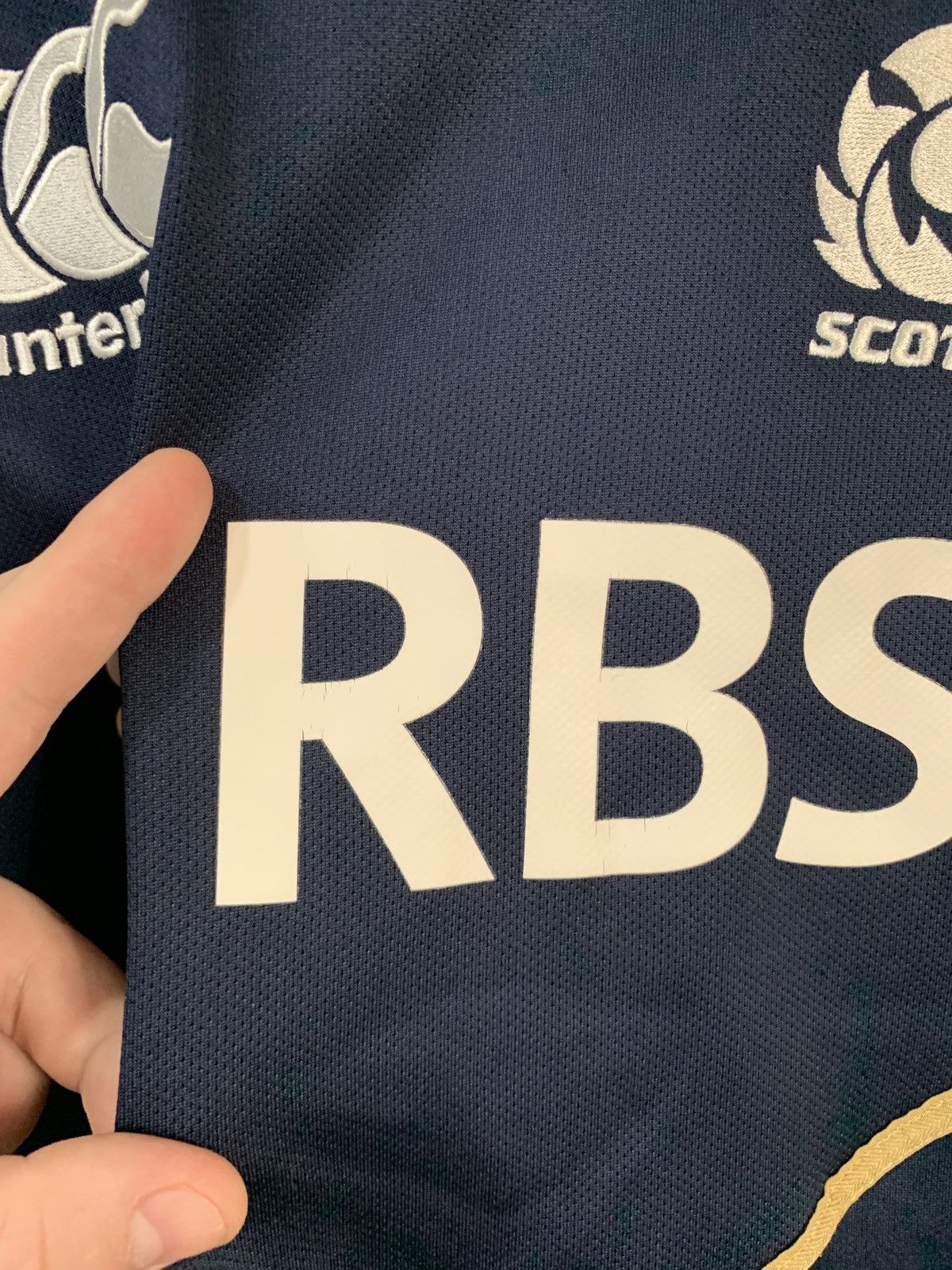 Canterbury of New Zealand Scotland Home Rugby Union Shirt Canterbury Jersey Size S Size US S / EU 44-46 / 1 - 6 Thumbnail