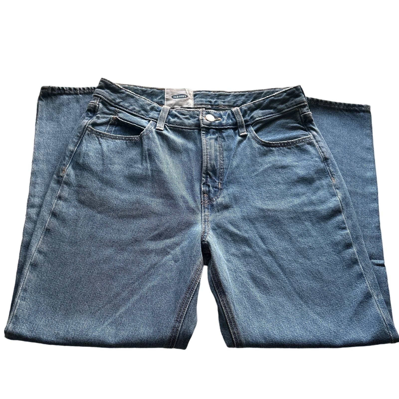Old Navy Old Navy Womens Blue Jeans Large Inseam is 26 inches Size 31" - 2 Thumbnail