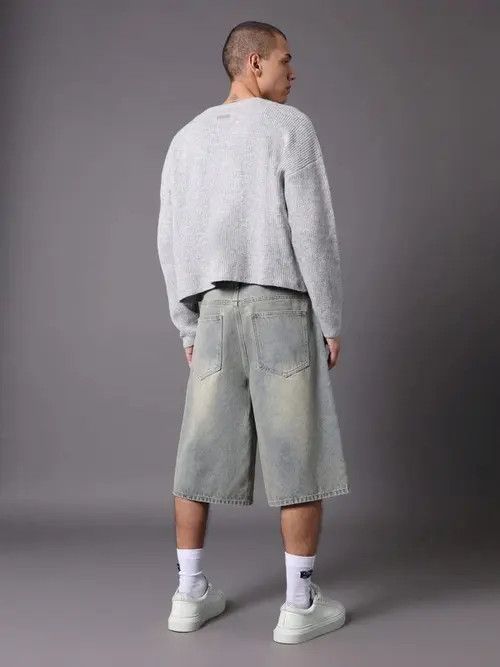 Jean Kotomi x Rieko Vintage retro Shorts Jorts jeans washed Size US 32 / EU 48 - 4 Thumbnail