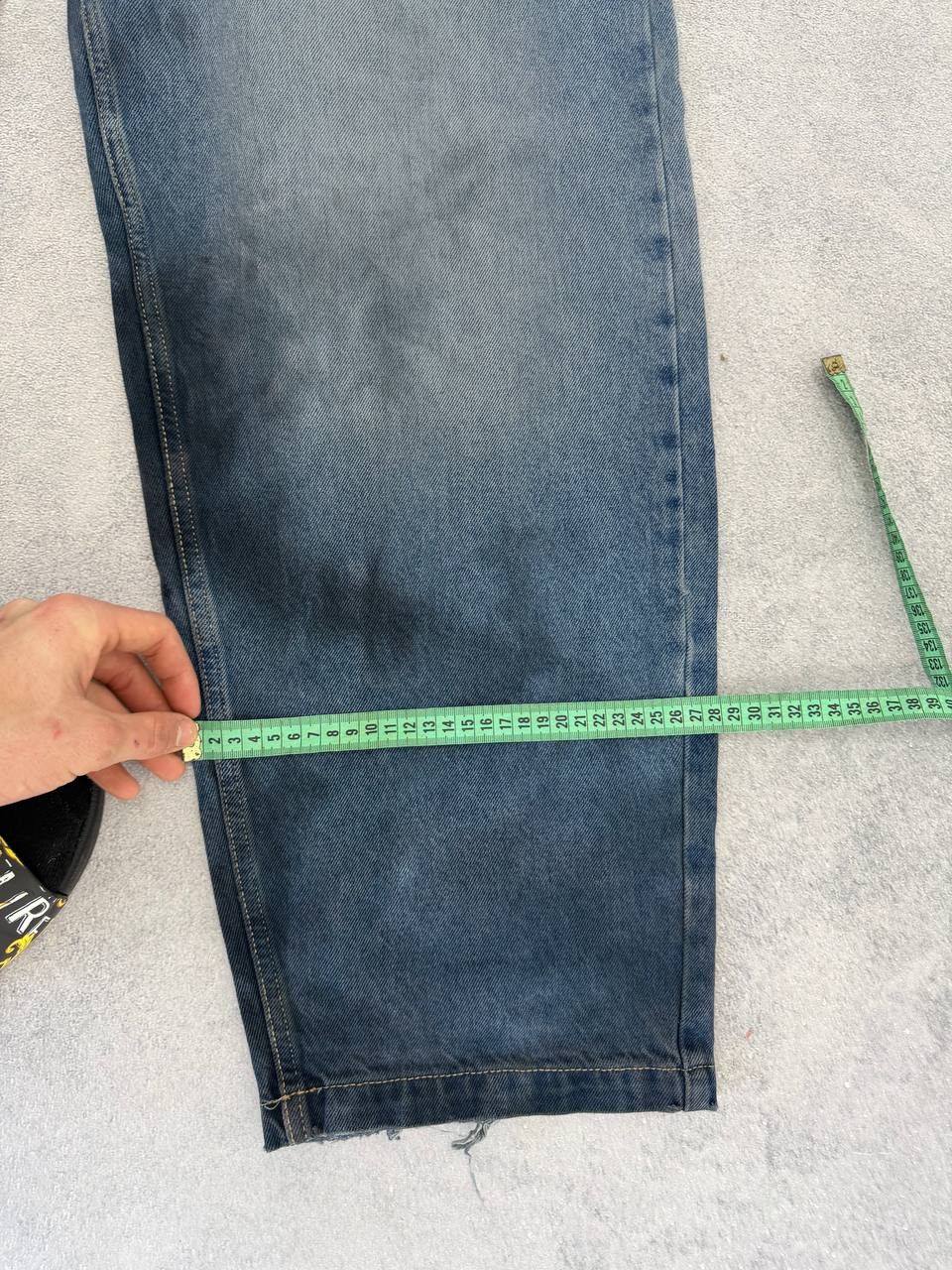 Japanese Brand Vintage tornado mart style washed baggy y2k hype Jeans Blue Size US 32 / EU 48 - 15 Thumbnail