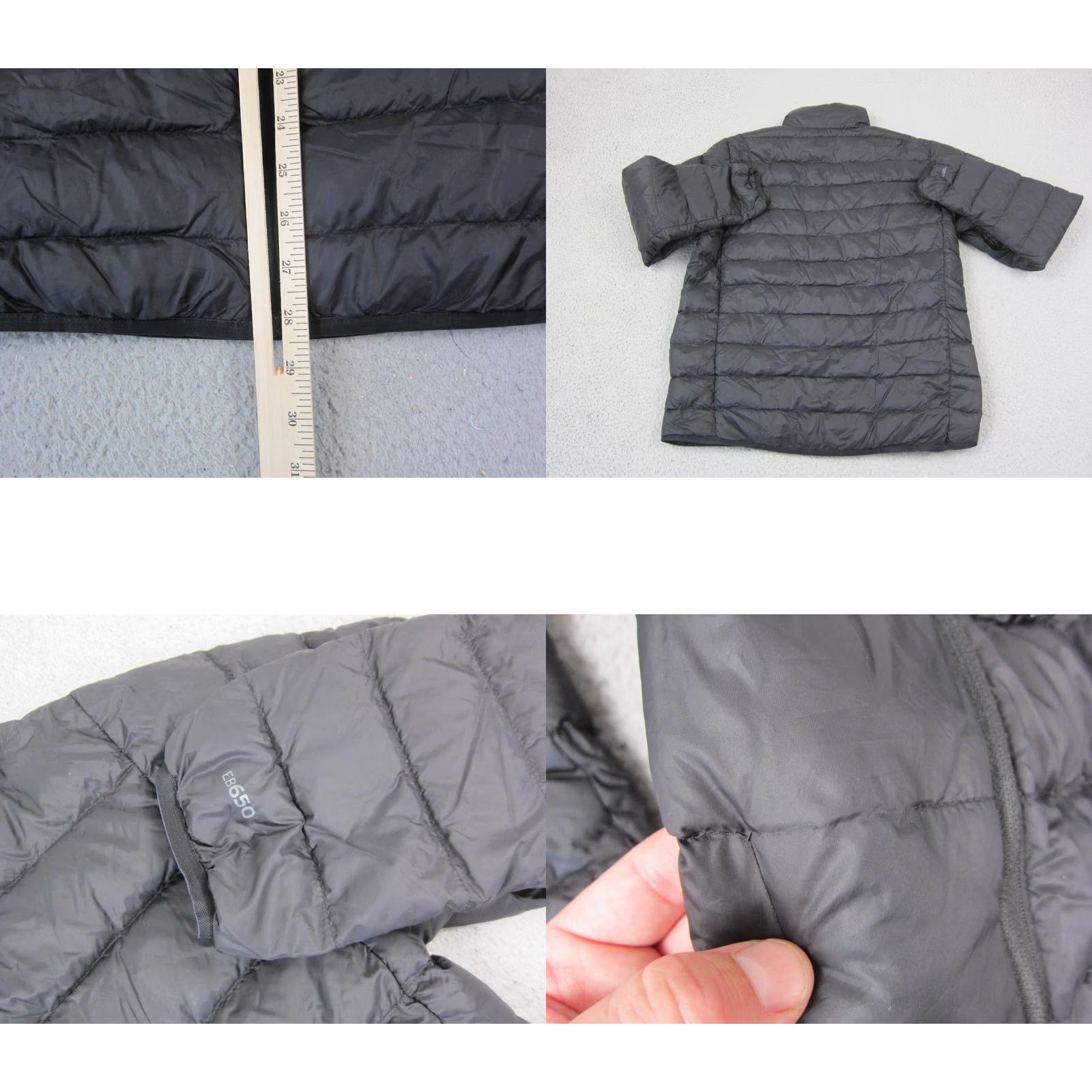 Eddie Bauer Eddie Bauer Jacket Mens Medium Black Down EB650 Insulated Zip Up Packable Full Zip Hooded Windbreaker Casual Outdoor Size US M / EU 48-50 / 2 - 8 Thumbnail