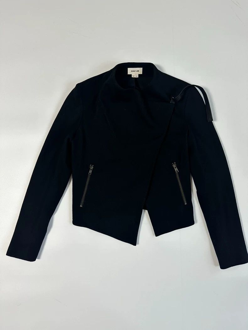 Helmut Lang HELMUT LANG A woolen cardigan with tassels Size S / US 4 / IT 40 - 2 Thumbnail
