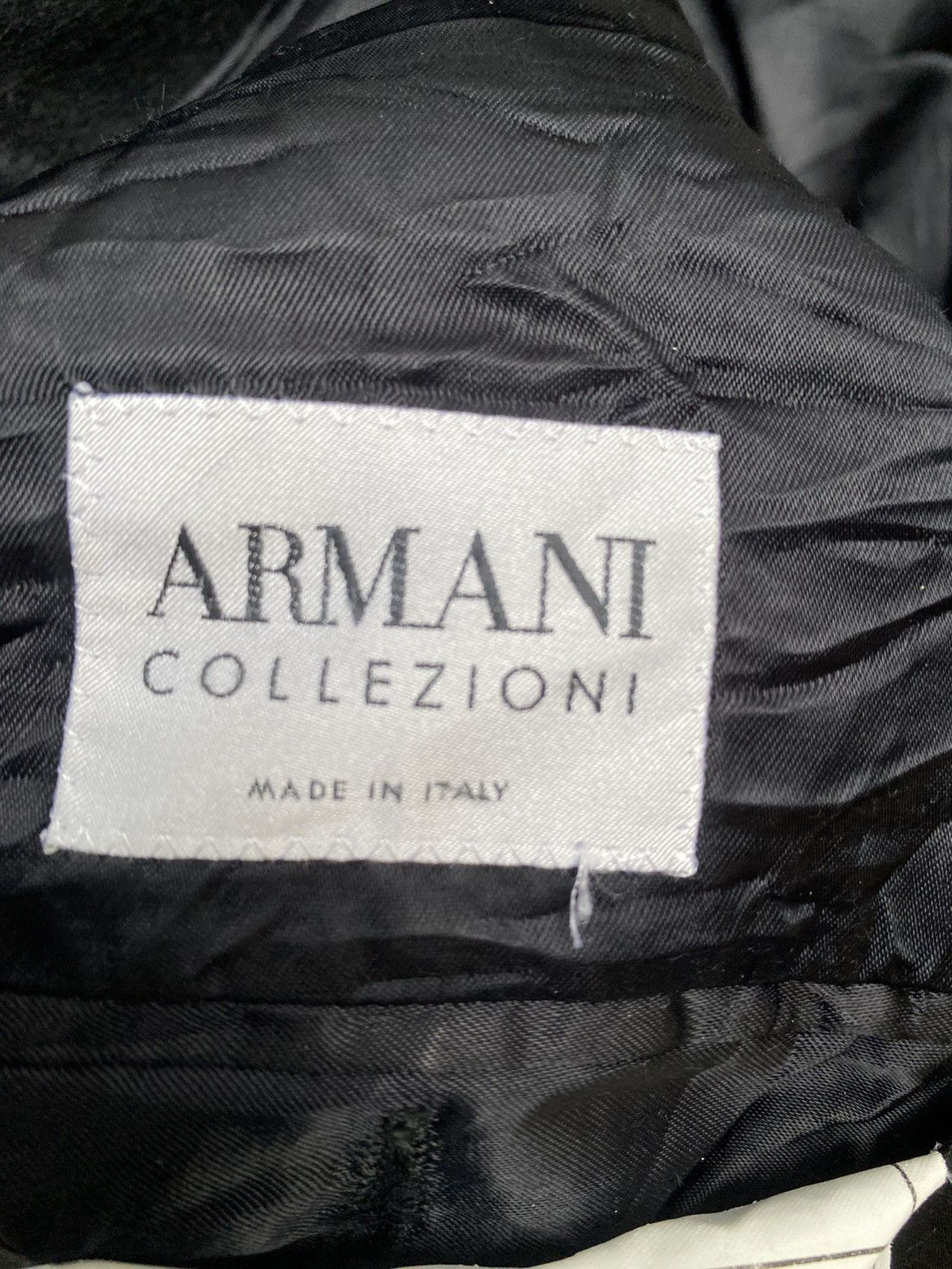 Armani × Vintage Vintage Armani Wool Long Jacket Size US M / EU 48-50 / 2 - 6 Thumbnail