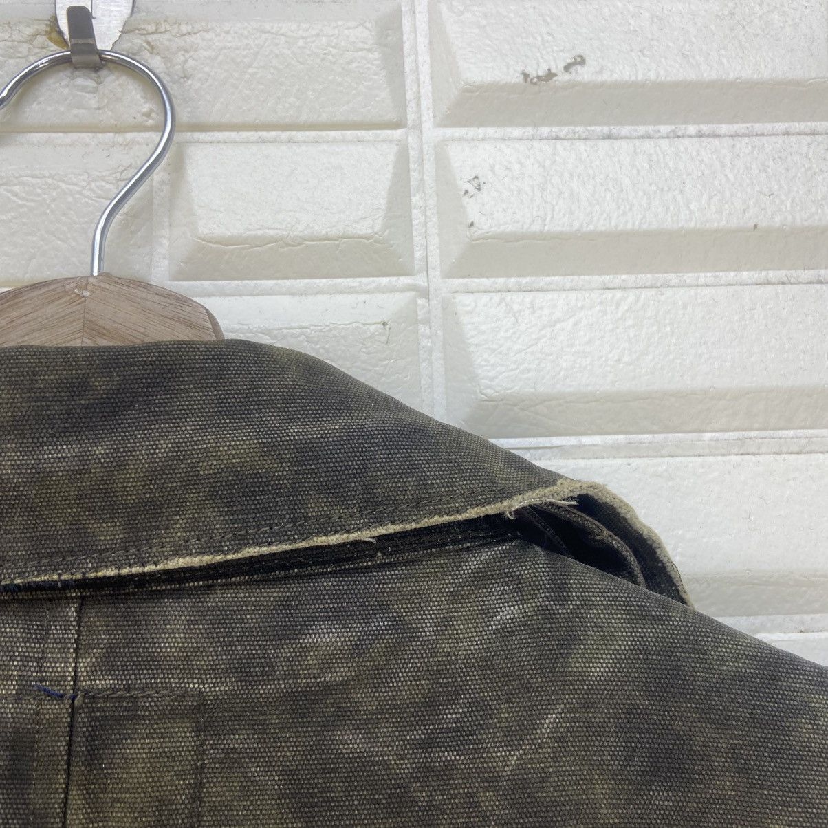 Woolrich Woolen Mills Vtg Woolrich Camouflage Distressed Double Breasted Jacket Size US M / EU 48-50 / 2 - 17 Thumbnail