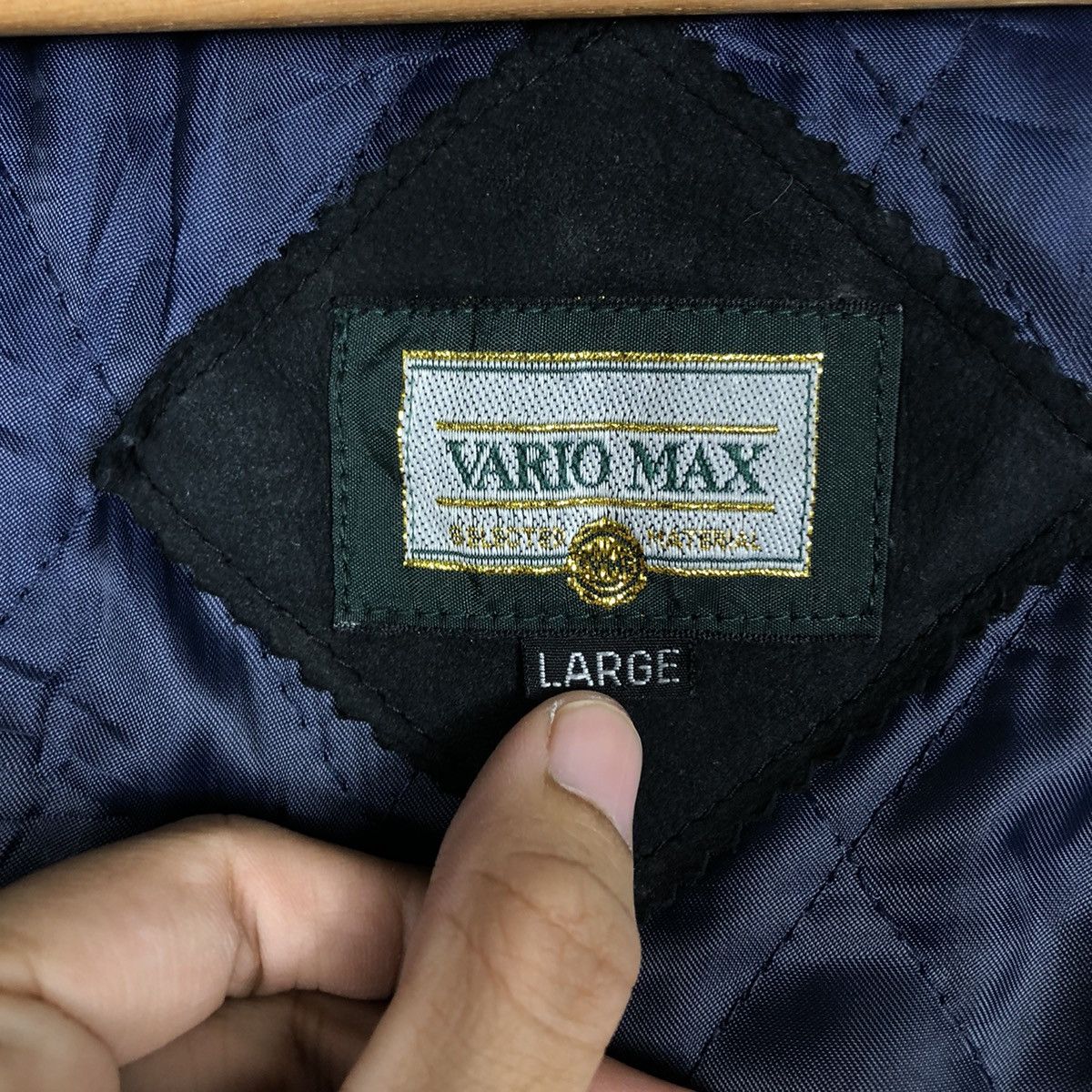 Japanese Brand 📌Vintage Bomber Leather Jacket Vario Max Issey Miyake Size US L / EU 52-54 / 3 - 19 Thumbnail