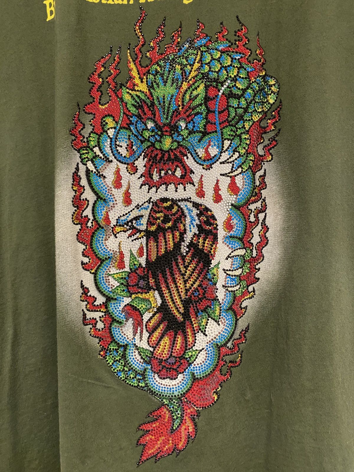 Ed Hardy Ed Hardy T-shirt Vintage Dragon Tattoo - Large Size US L / EU 52-54 / 3 - 5 Thumbnail