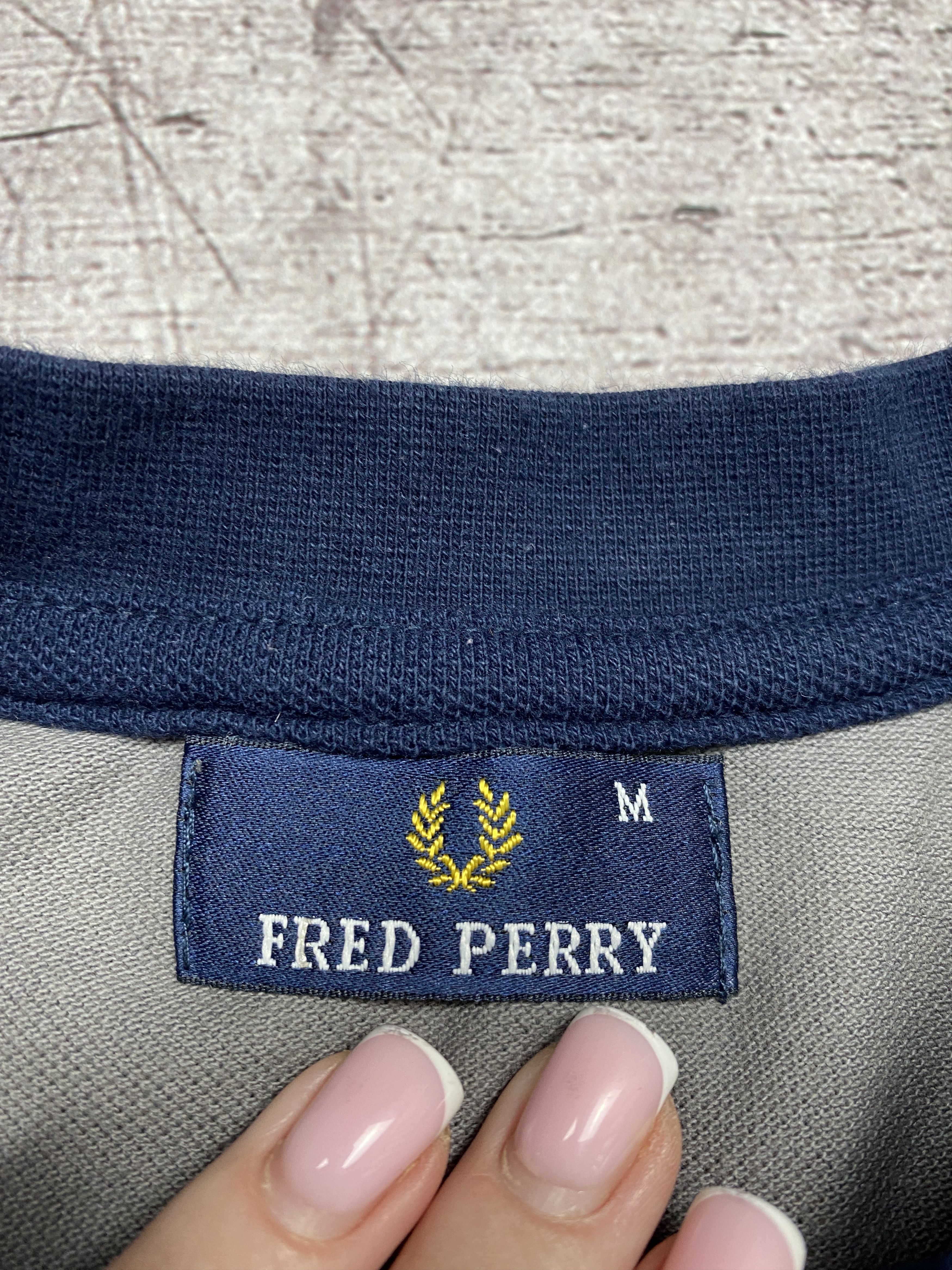 Fred Perry × Vintage Fred Perry 90s Vintage Mens Long Sleeve T-Shirt Size US M / EU 48-50 / 2 - 4 Thumbnail