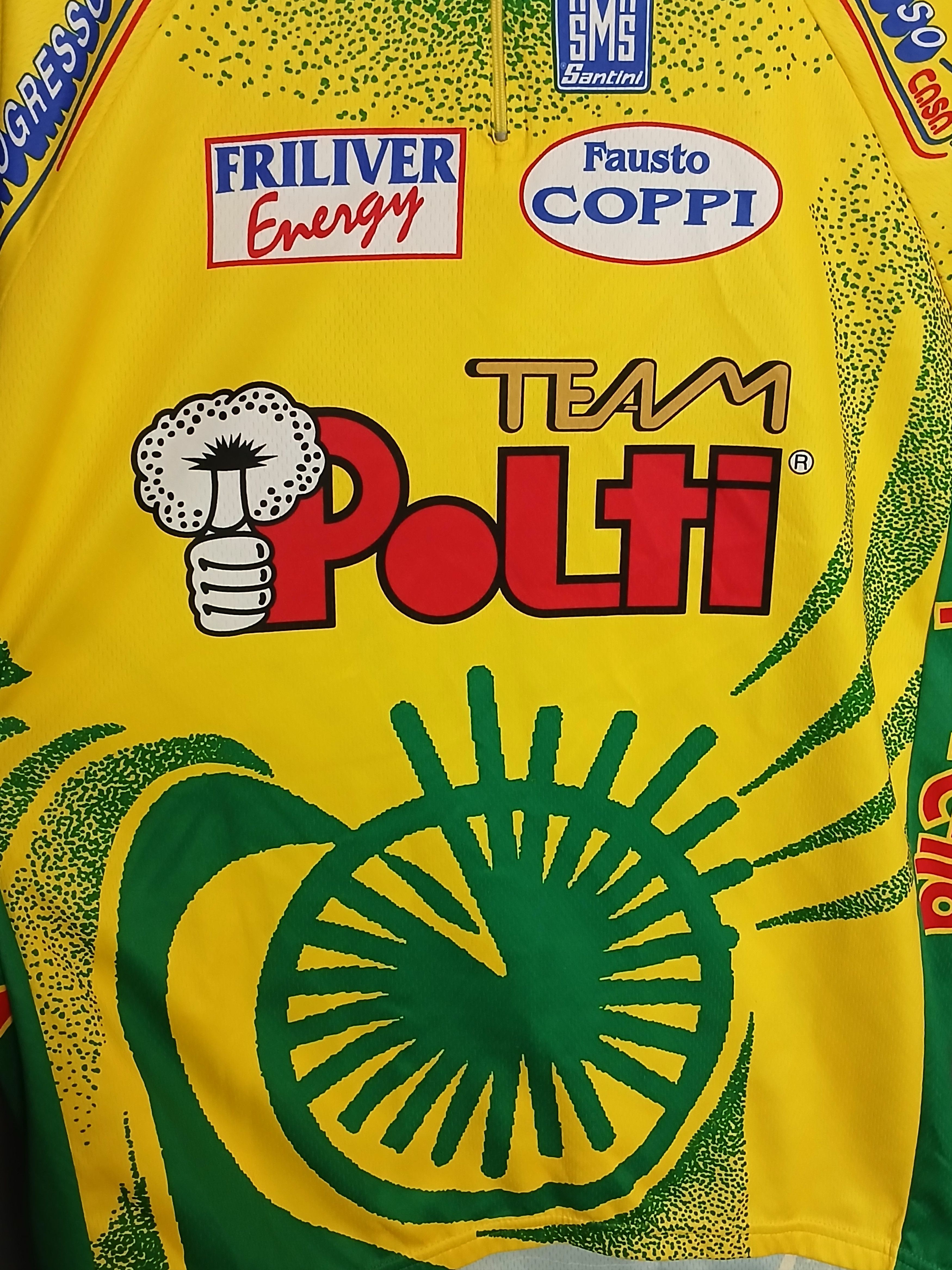 Bicycle Vintage Polti Team Bicycle Cycling Jersey Size US XXL / EU 58 / 5 - 3 Thumbnail