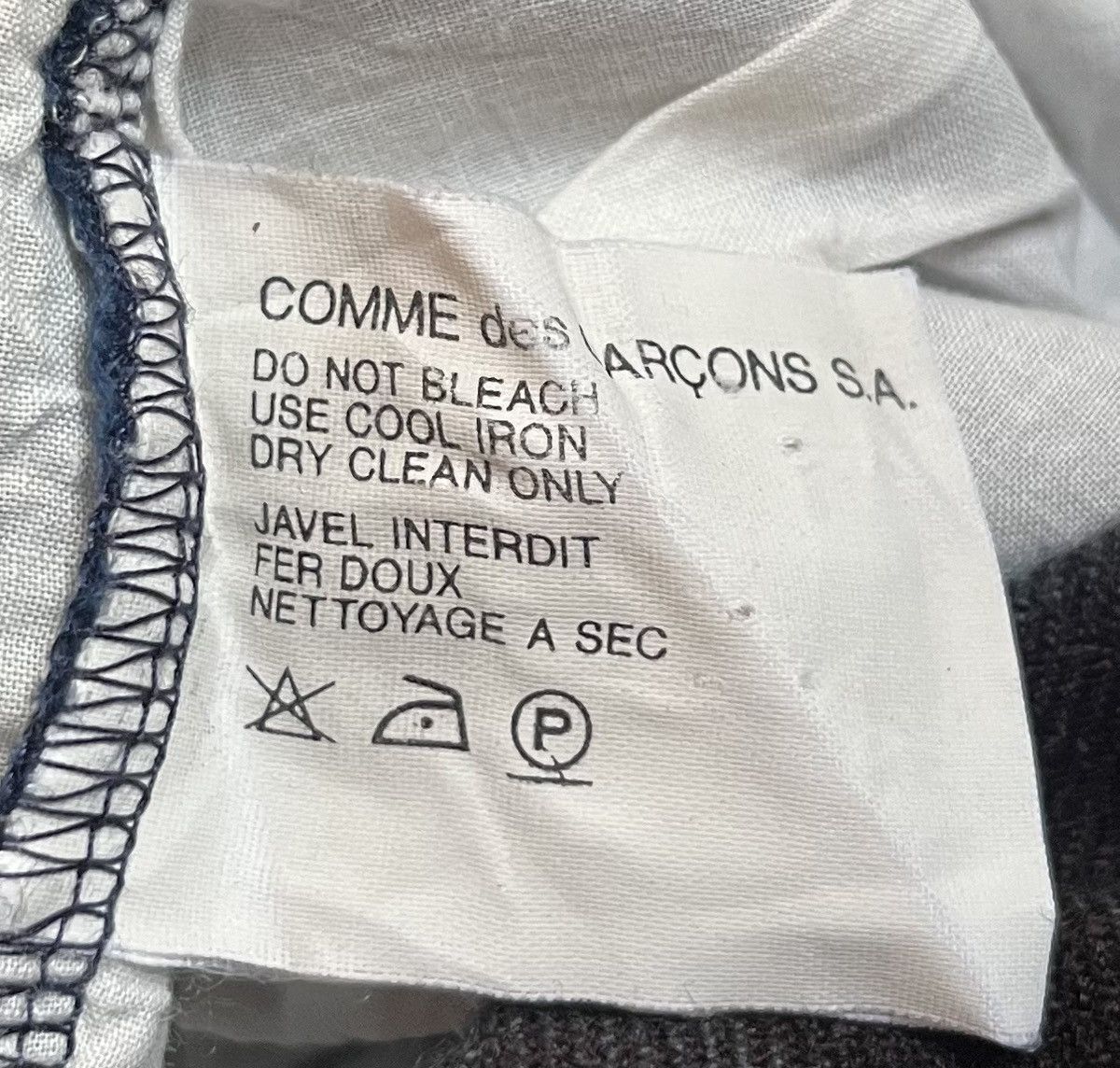 Comme des Garcons Vintage cdg shirt knitted plaid vest tank Size US M / EU 48-50 / 2 - 3 Thumbnail