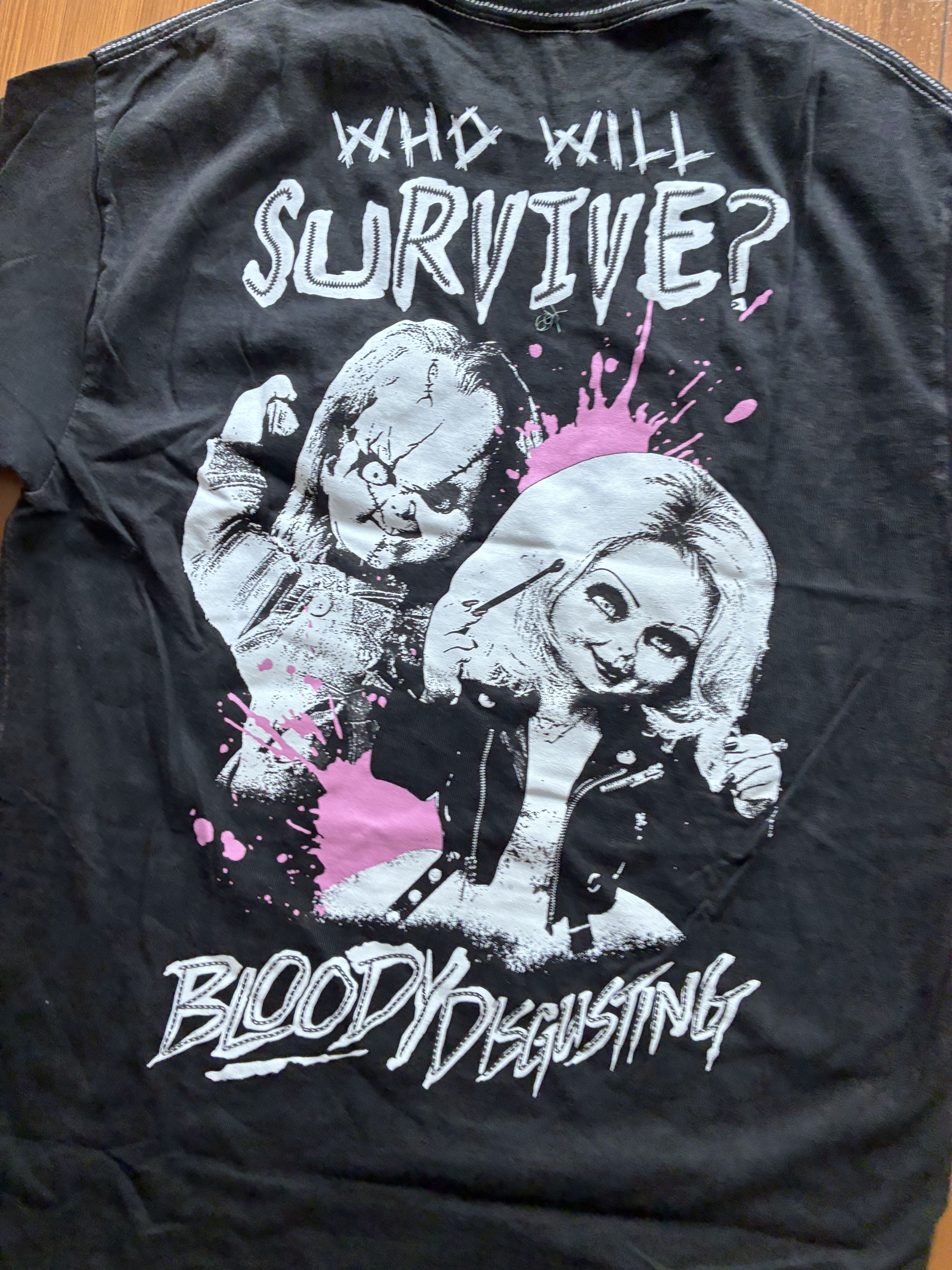 Ripple Junction Ripple Junction Bride o Chucky Black Tee New Adult Small Size US S / EU 44-46 / 1 - 2 Thumbnail