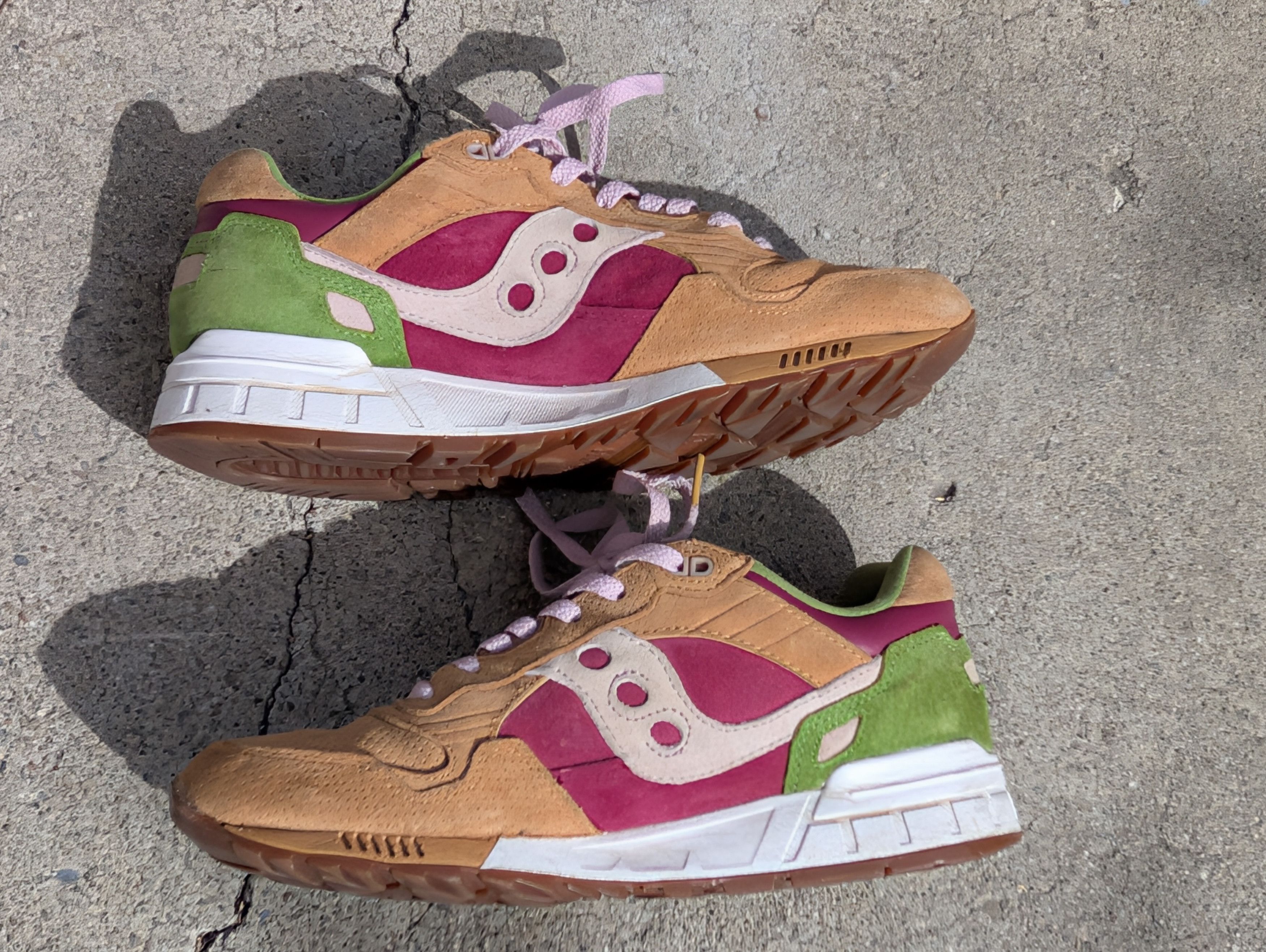 Saucony Saucony X END. Shadow 5000 "Burger" Size US 10 / EU 43 - 3 Thumbnail