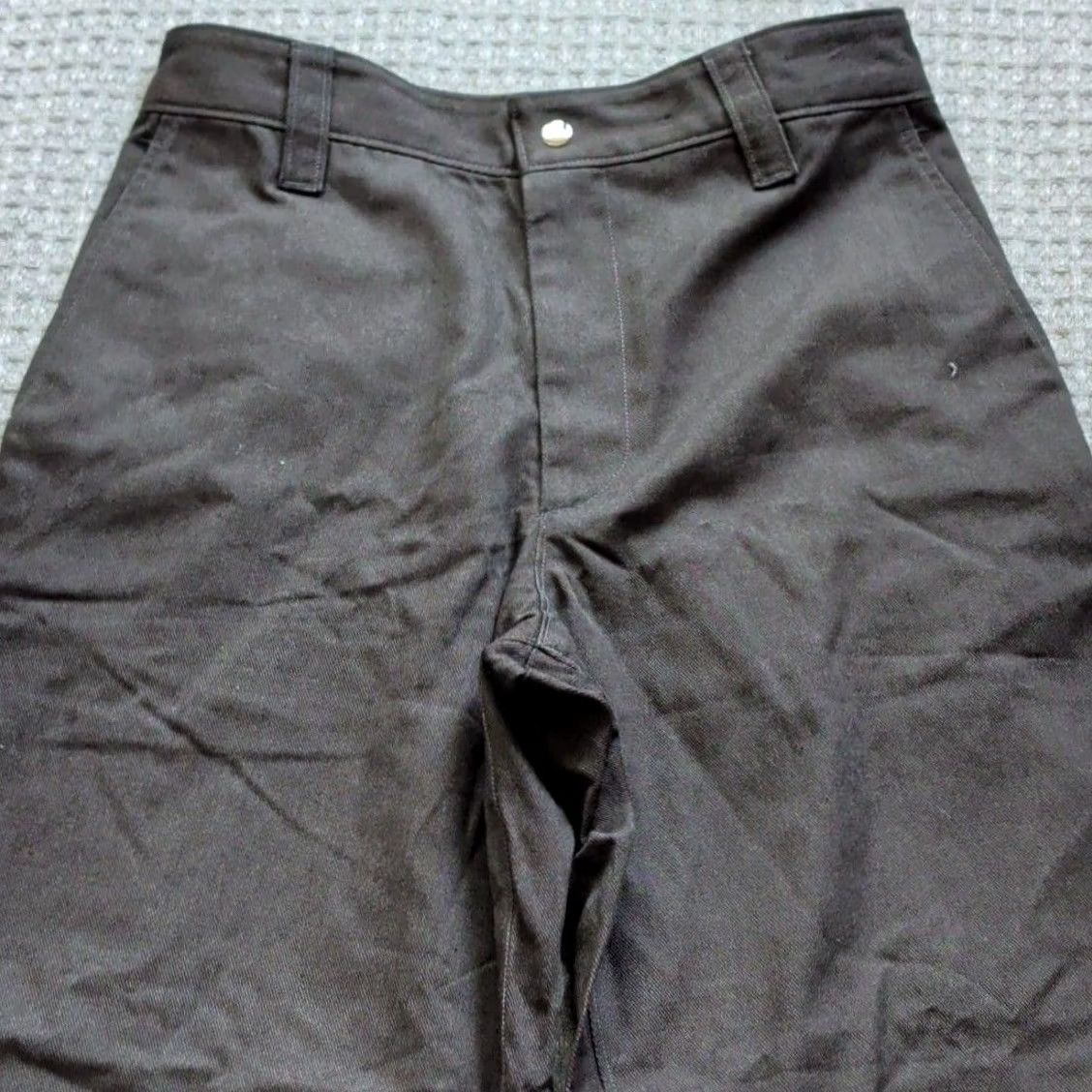 Siegelman Stable Pants Mens 30x29 Brown Canvas Chino Relaxed Fit Workwear Casual, Men's — image 2 of 6