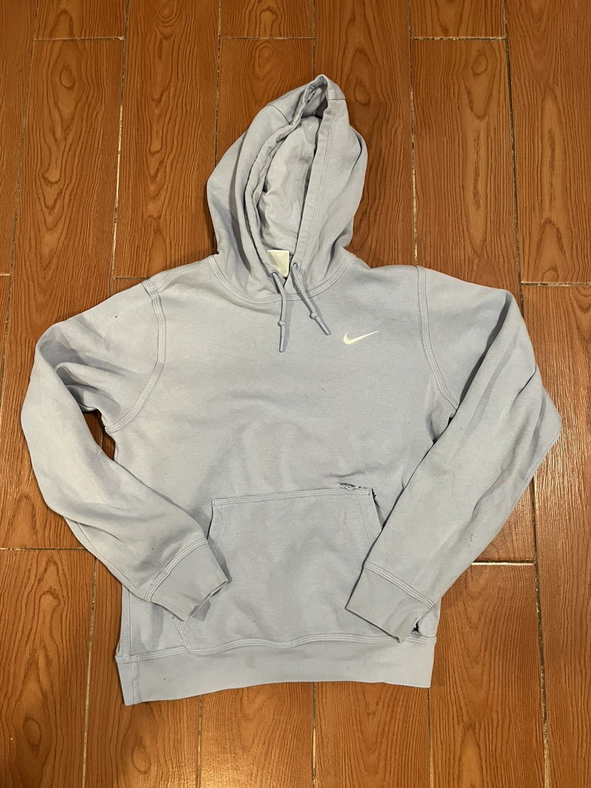Nike Nike light blue pullover Size US S / EU 44-46 / 1 - 1 Thumbnail