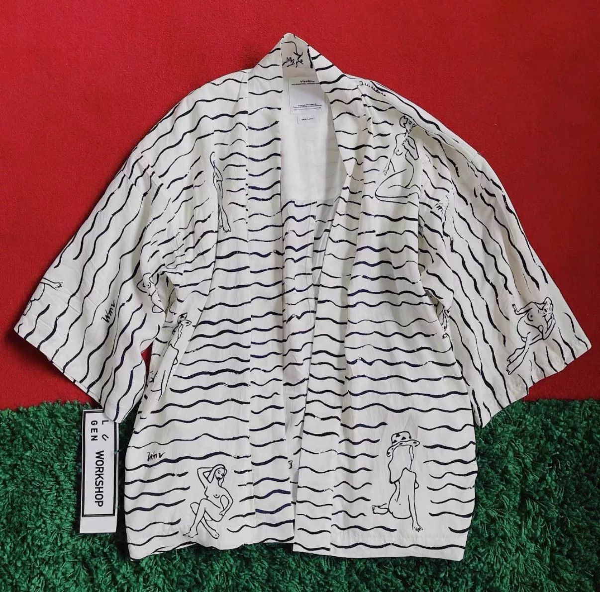 Visvim VISVIM HAPPI HAPPY Silk Haori Size US M / EU 48-50 / 2 - 1 Thumbnail
