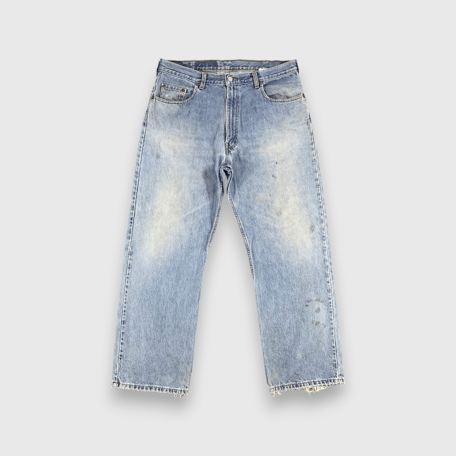 Levi's Vintage Levis Jeans Lot 565 Stone Washed Denim-J1049 Size US 37 - 1 Thumbnail
