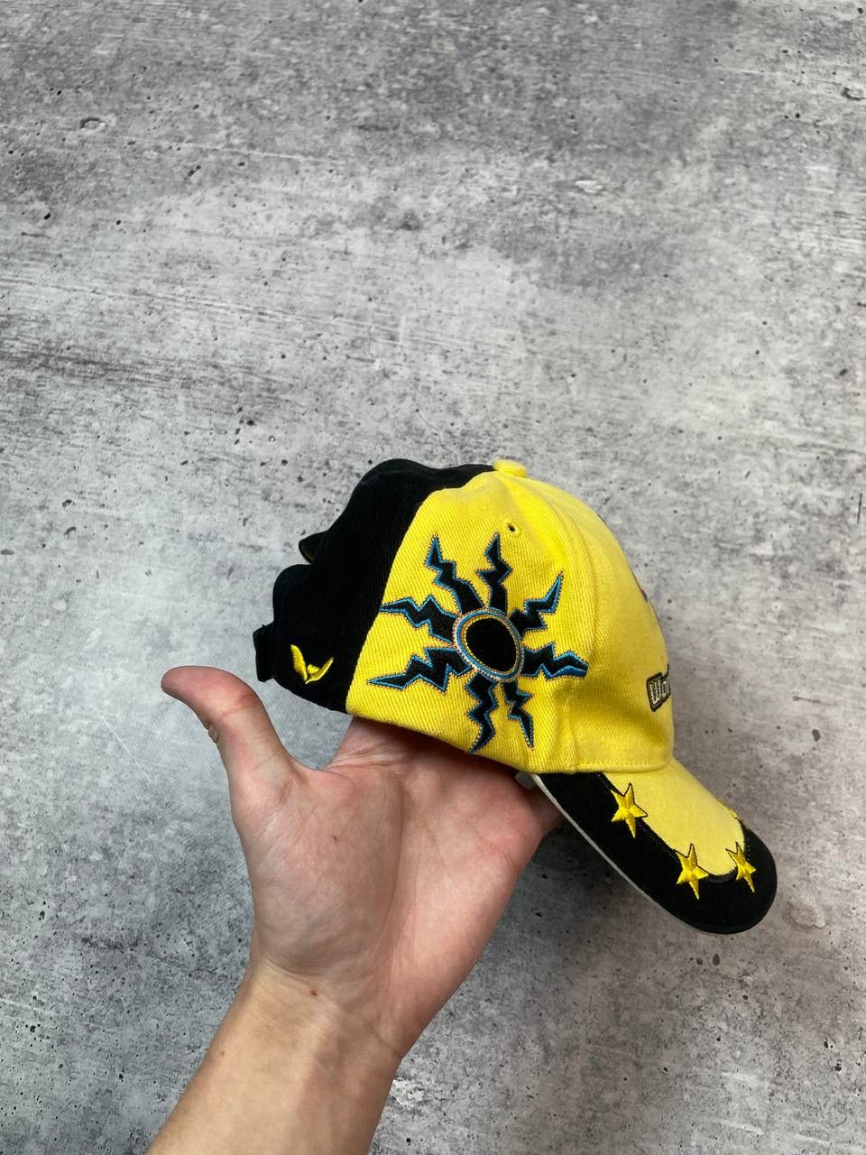 Vintage Vintage Valentino Rossi 46 Champion Racing Moto Cap Hat Y2K Size ONE SIZE - 3 Thumbnail