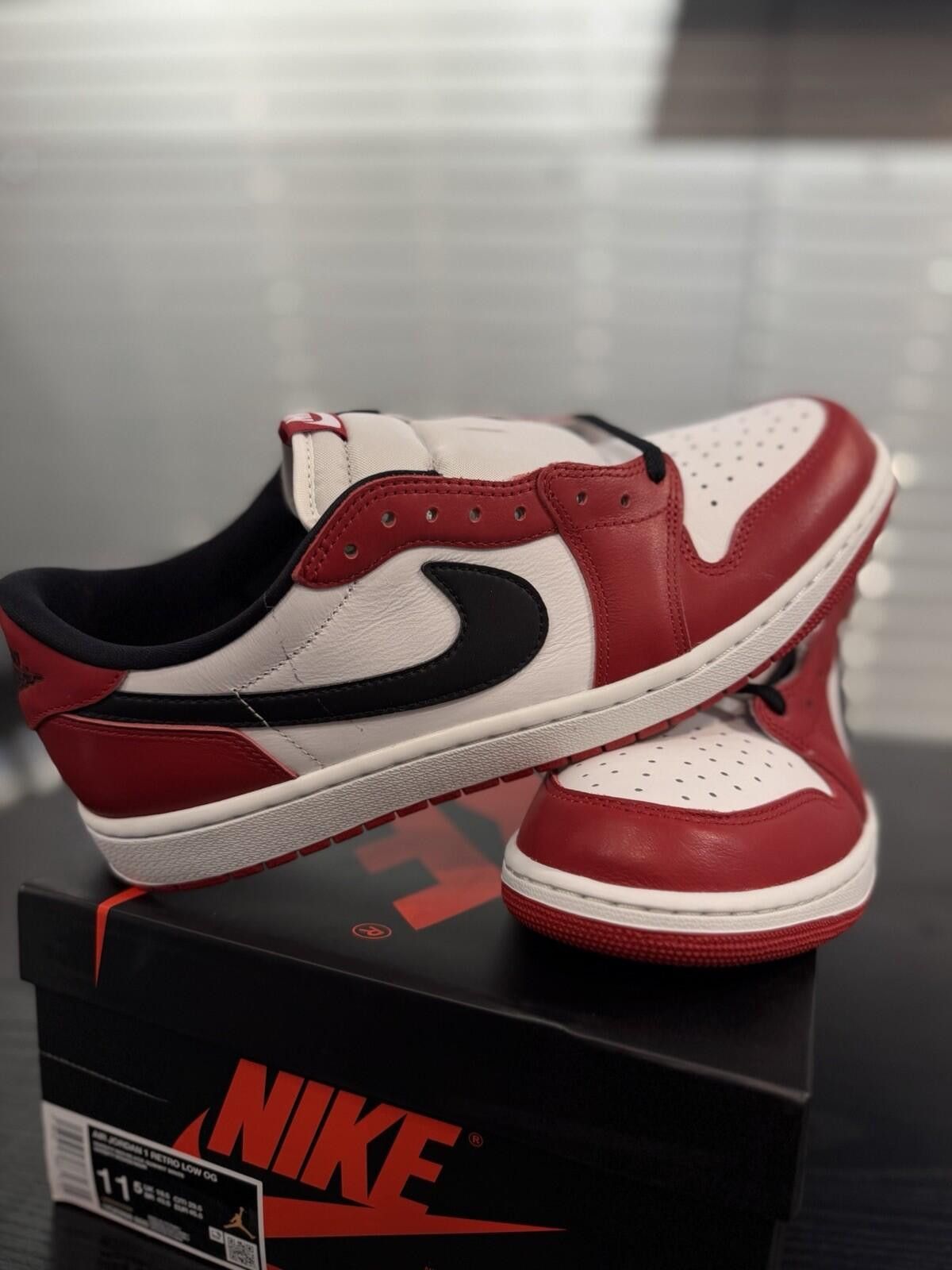 Jordan Brand Size 11.5 - Air Jordan 1 Retro OG 2025 Low Chicago New Size US 11.5 / EU 44-45 - 5 Thumbnail