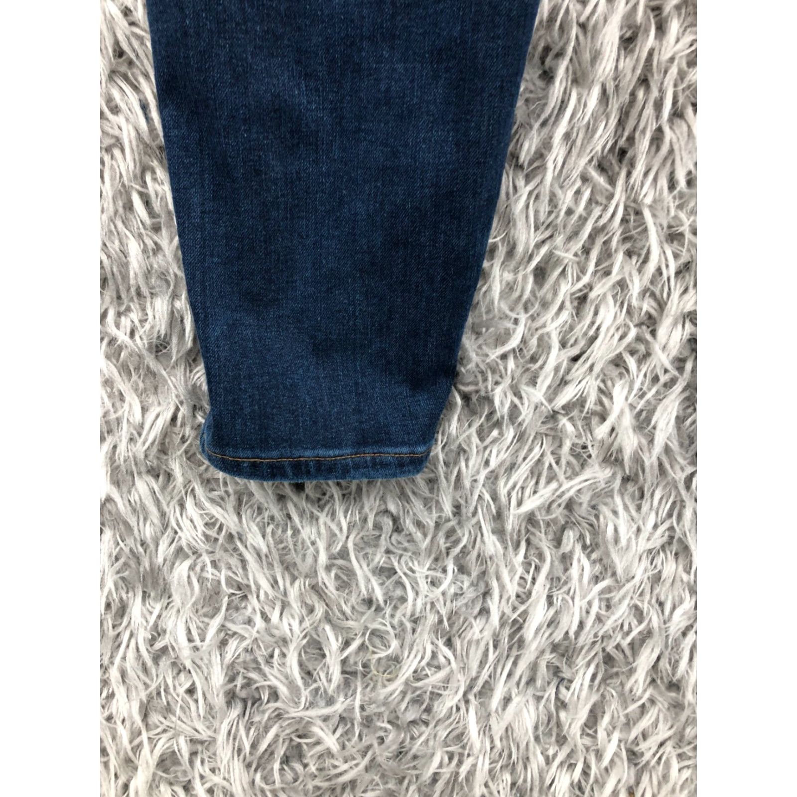 Loft Loft Jeans Skinny Loft Size 10 Womens Medium Blue Wash Denim 5-Pocket Regular Rise Modern American Classic Size 32" / US 10 / IT 46 - 7 Thumbnail
