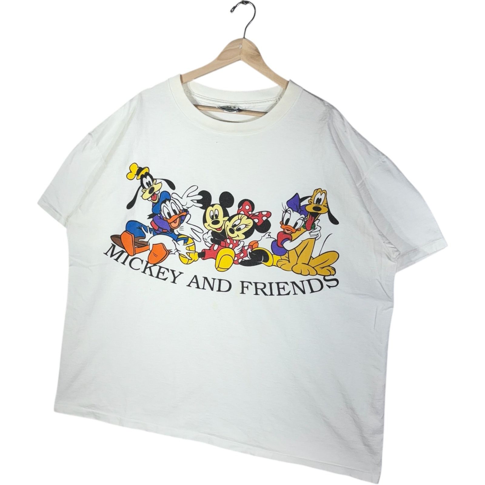Vintage Vintage Disney Mickey And Friends Spellout Tee OSFA Size US XXL / EU 58 / 5 - 3 Thumbnail