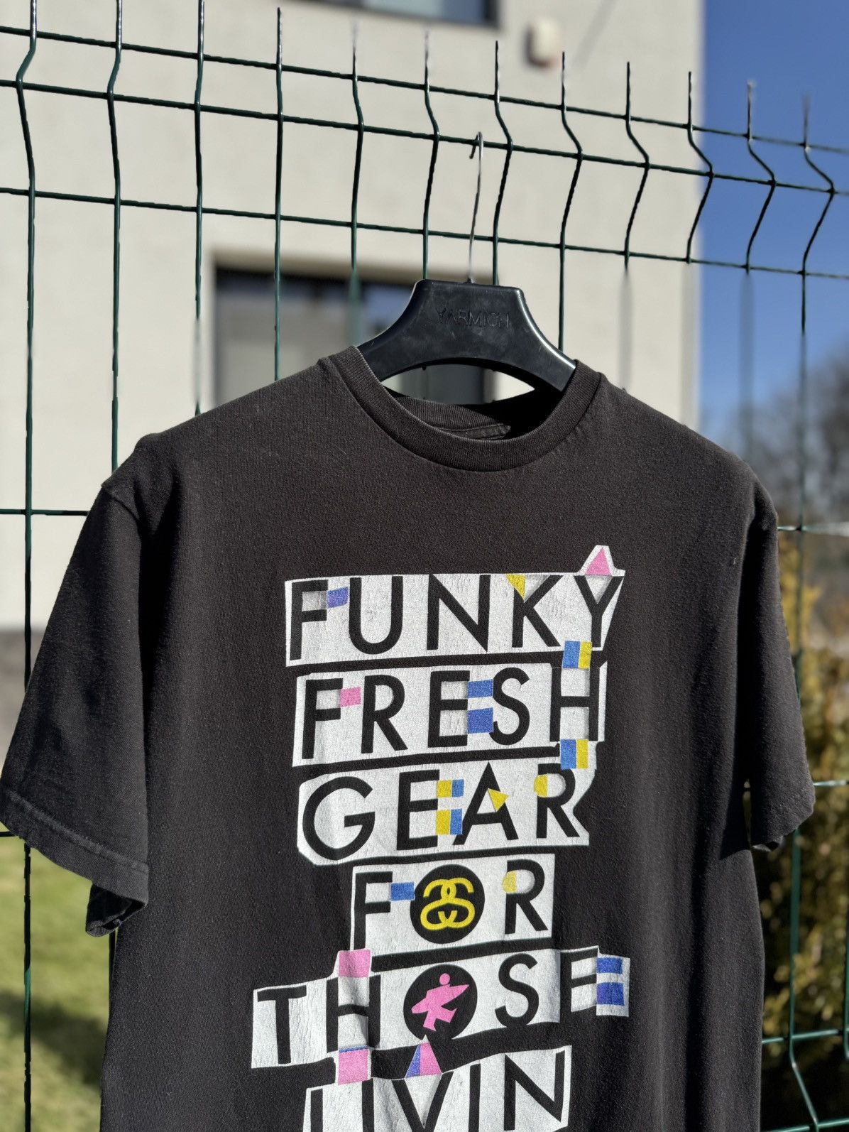 Stussy Vintage Y2K Stussy Funky Fresh Gear Graphic Tee Size US M / EU 48-50 / 2 - 4 Thumbnail