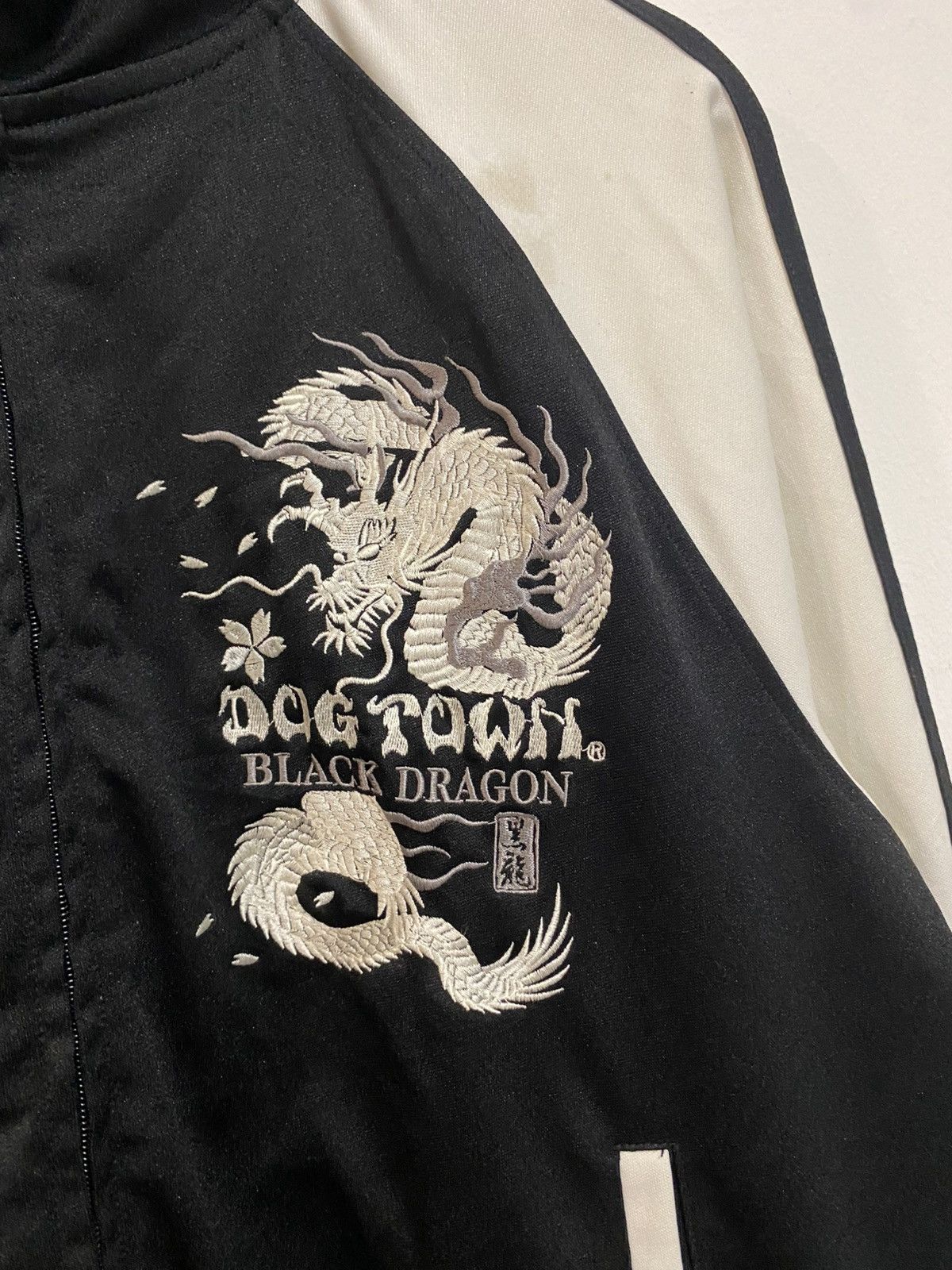 Dogtown × Japanese Brand × Vintage Vintage Y2K DOGTOWN Black Dragon Jacket Size US L / EU 52-54 / 3 - 5 Thumbnail