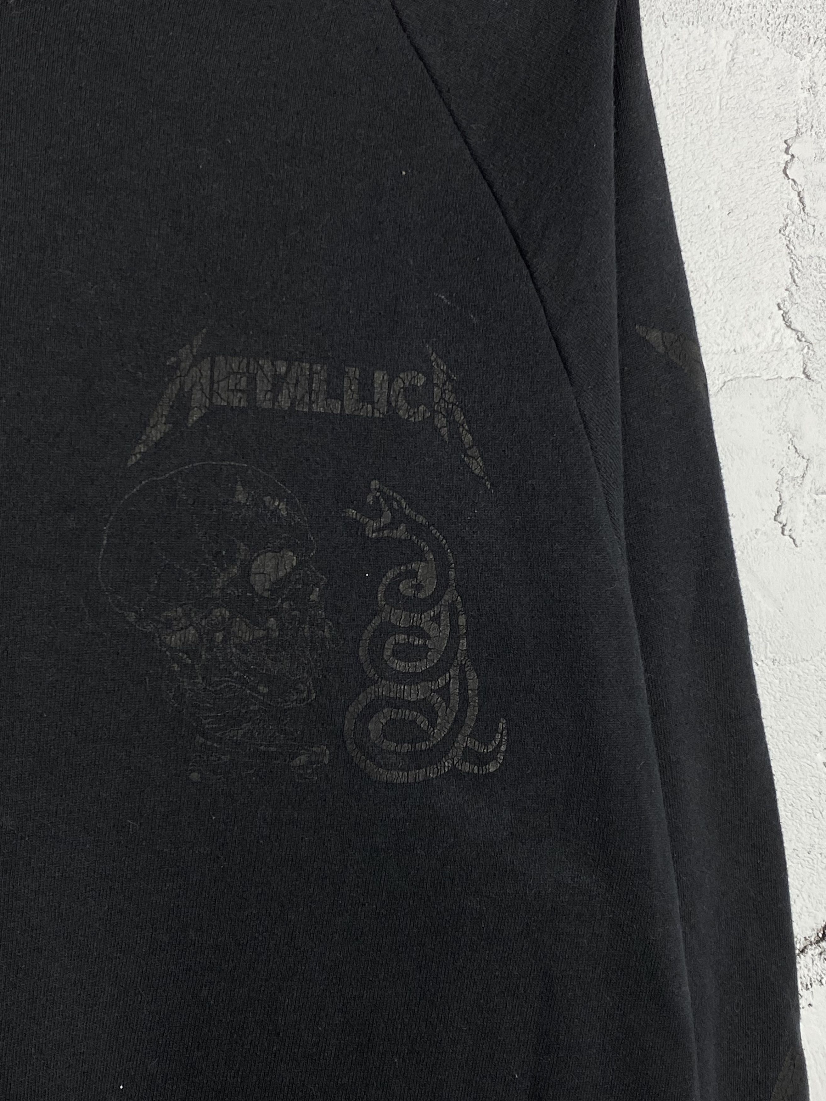 Metallica × Vintage Vintage 1991 Rare Metallica Black Album Sweatshirt Size US XL / EU 56 / 4 - 7 Thumbnail