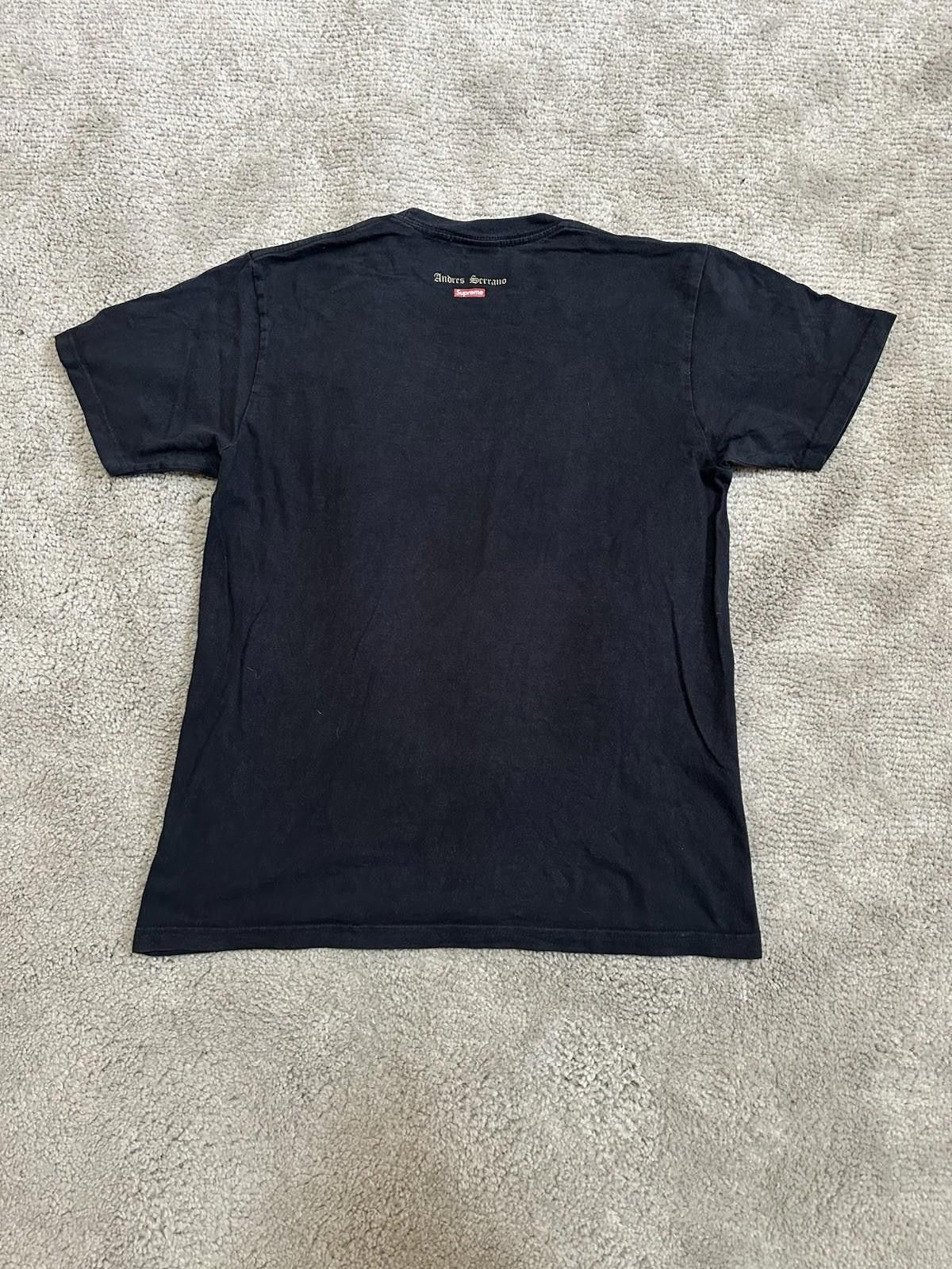 Supreme Supreme Madonna & Child Black Tee FW17 USAAndres Serrano Art Size US M / EU 48-50 / 2 - 6 Thumbnail