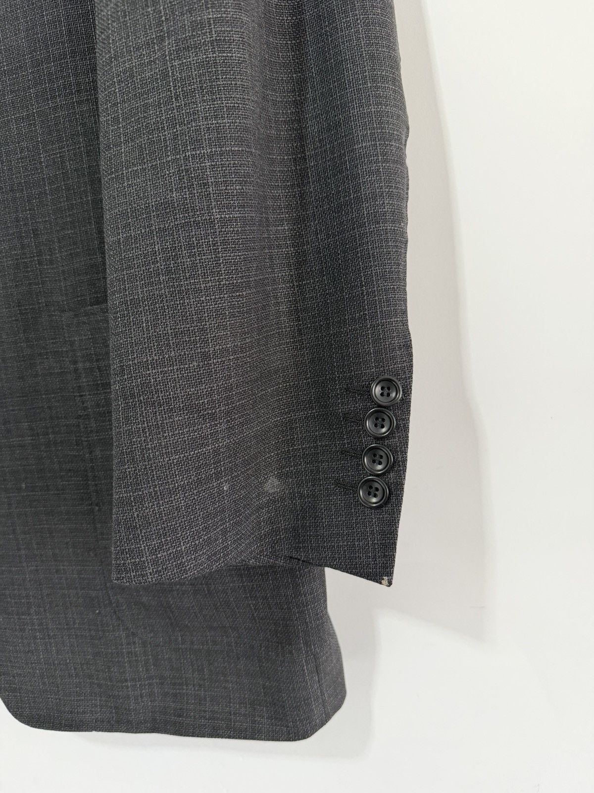 Canali Canali Proposta Blazer Grey Loro Piana Wool, Made in Italy Size 54R - 3 Thumbnail