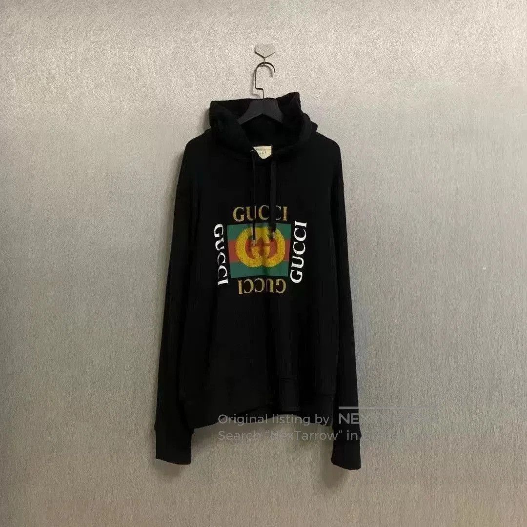 Gucci gucci square logo hoodie in excellent condition. Size US S / EU 44-46 / 1 - 1 Thumbnail