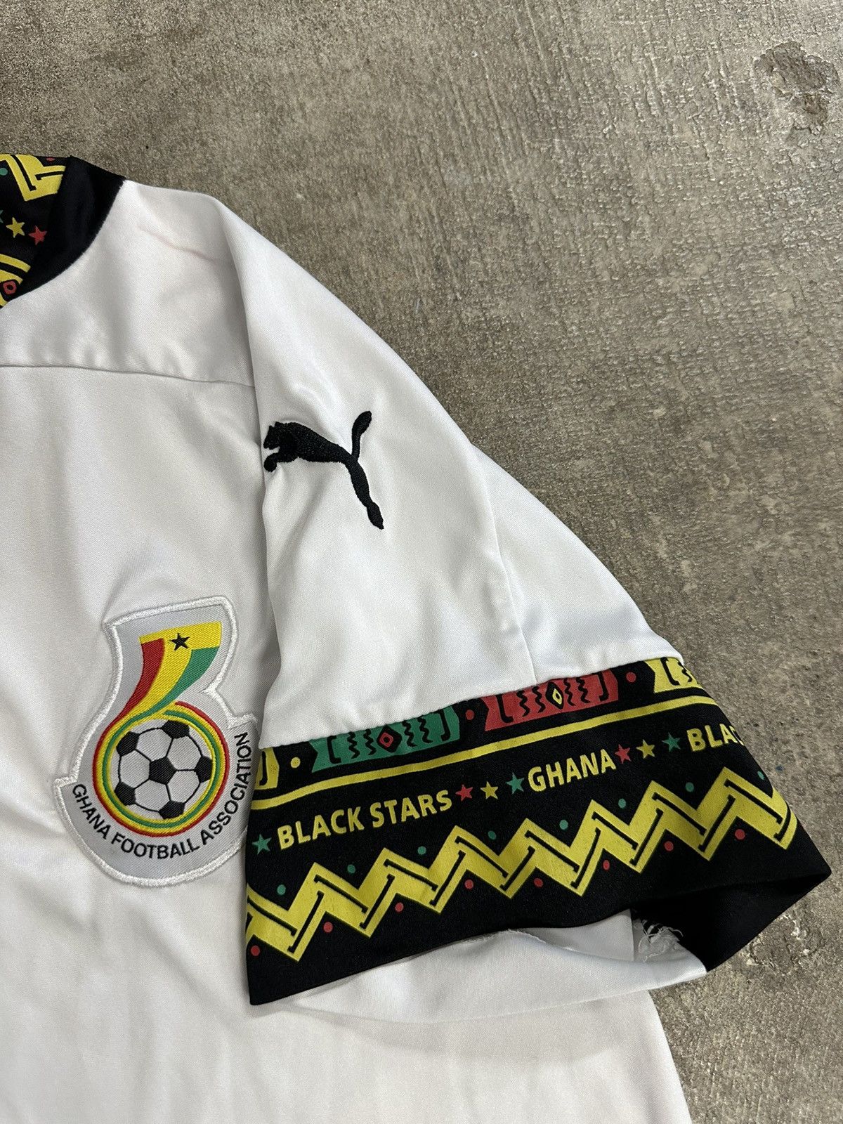 Puma × Vintage Puma 2014 Ghana Soccer Jersey Kit Maglia Home Size M / US 6-8 / IT 42-44 - 8 Thumbnail