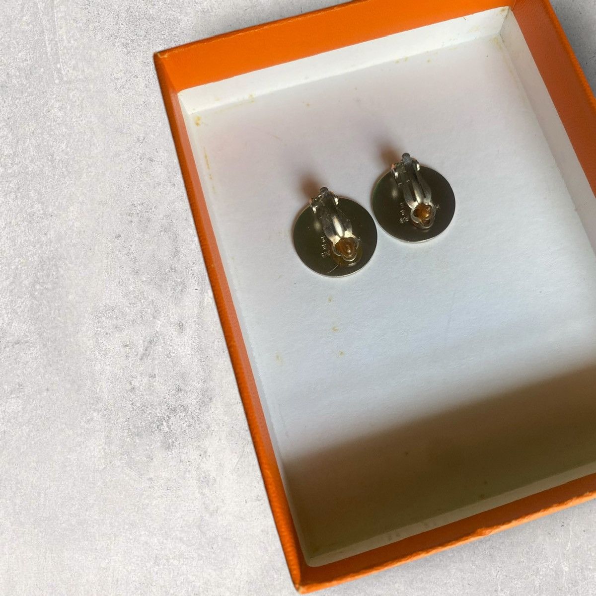 Hermes Hermes Silver Clip on Earring Size ONE SIZE - 2 Thumbnail
