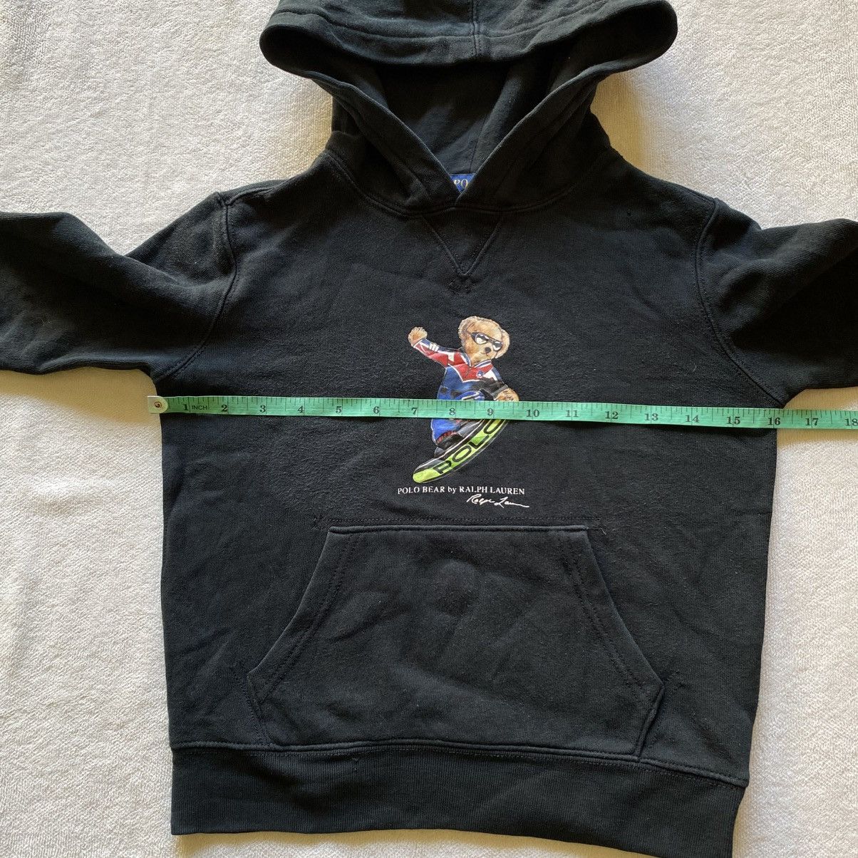 Polo Ralph Lauren × Vintage POLO BEAR by RALPH LAUREN Kids Hoodie Size US XXS / EU 40 - 13 Thumbnail