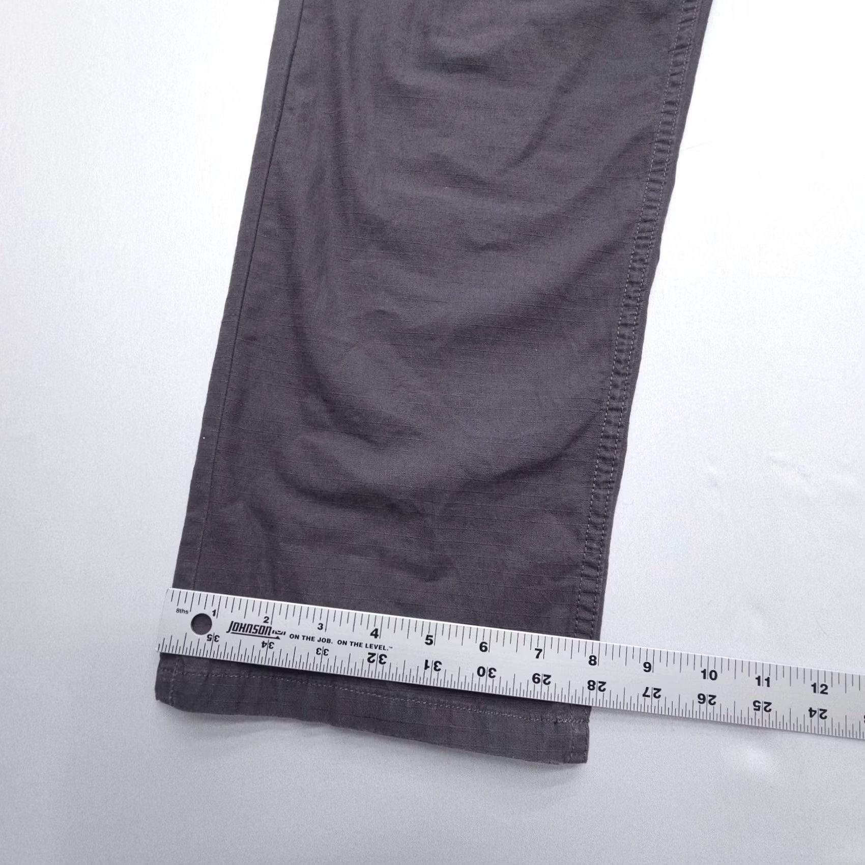 Brandy Melville Brandy Melville Parker Cargo Pants Utility Trousers Gray OS Adjustable Women Jeans OS Regular 5-Pocket Design City Vintage No Size 28" / US 6 / IT 42 - 4 Thumbnail