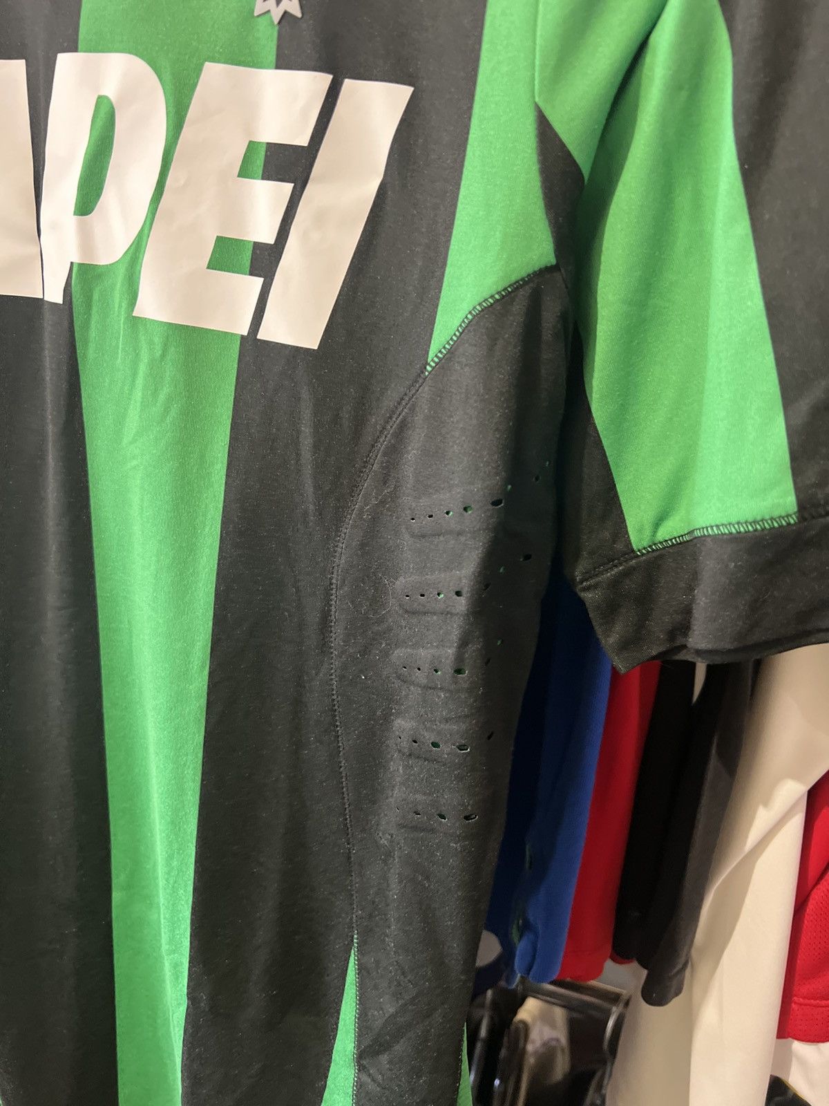 Kappa × Vintage 2015/2016 KAPPA FC SASSUOLO #25 BERARDI HOME FOOTBALL SHITT Size US M / EU 48-50 / 2 - 7 Thumbnail