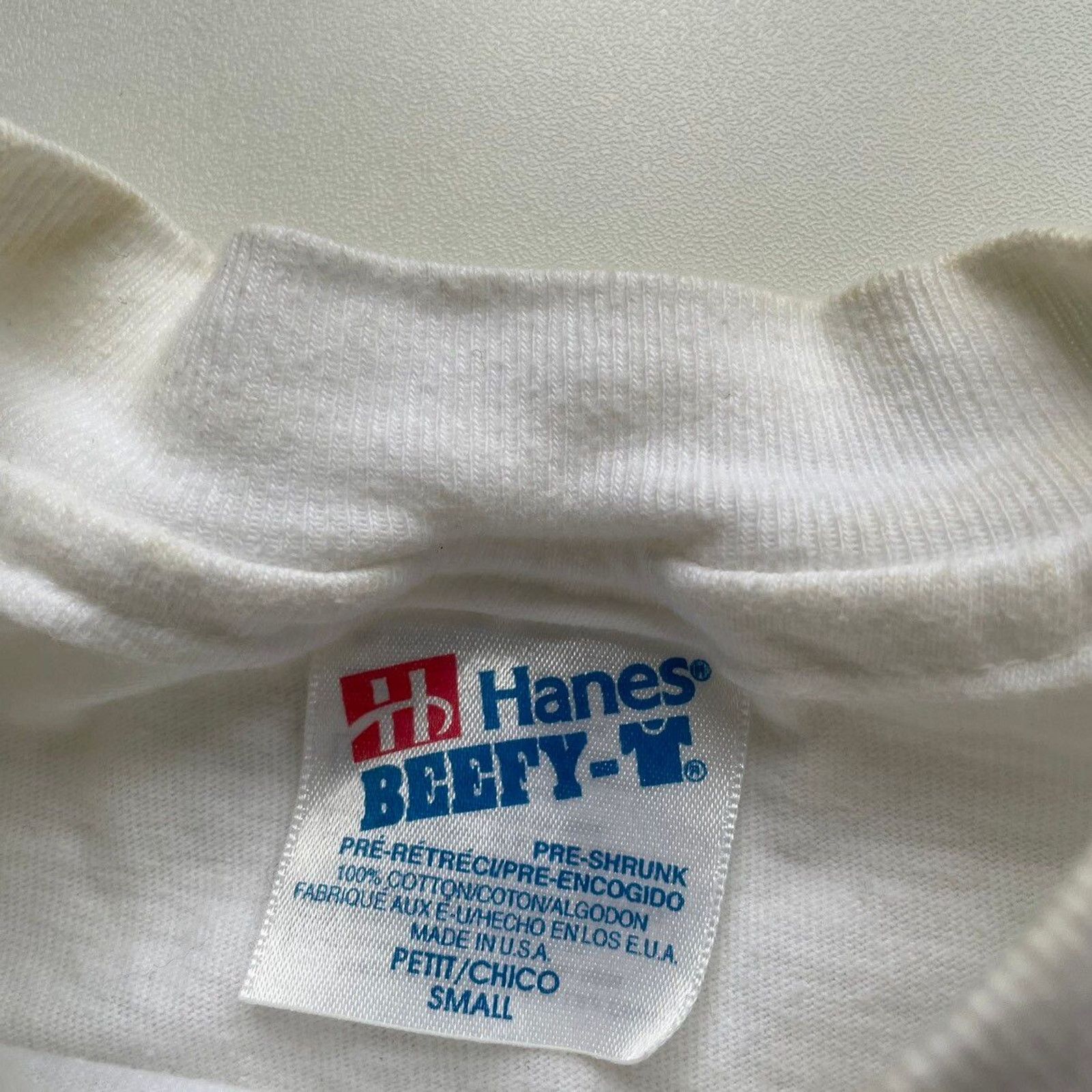 Hanes Vintage 90s Mission To Mars Astronaut Art T Shirt Small Rare Size US S / EU 44-46 / 1 - 3 Thumbnail
