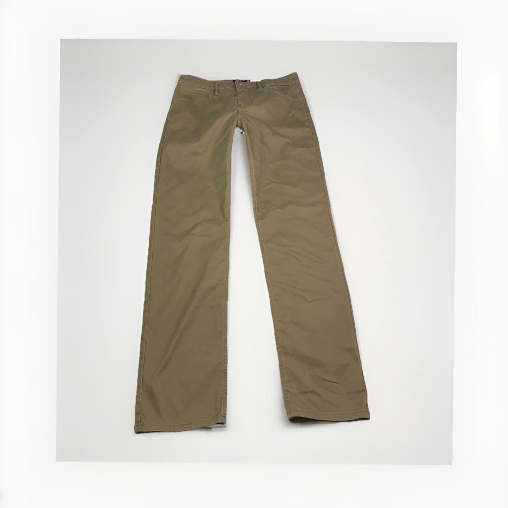 Dockers DOCKERS Khakis Pants Slim Fit Stretch Straight Leg Beige 32x33 Mens Jeans Trousers Casual Business Travel Size US 32 / EU 48 - 3 Thumbnail