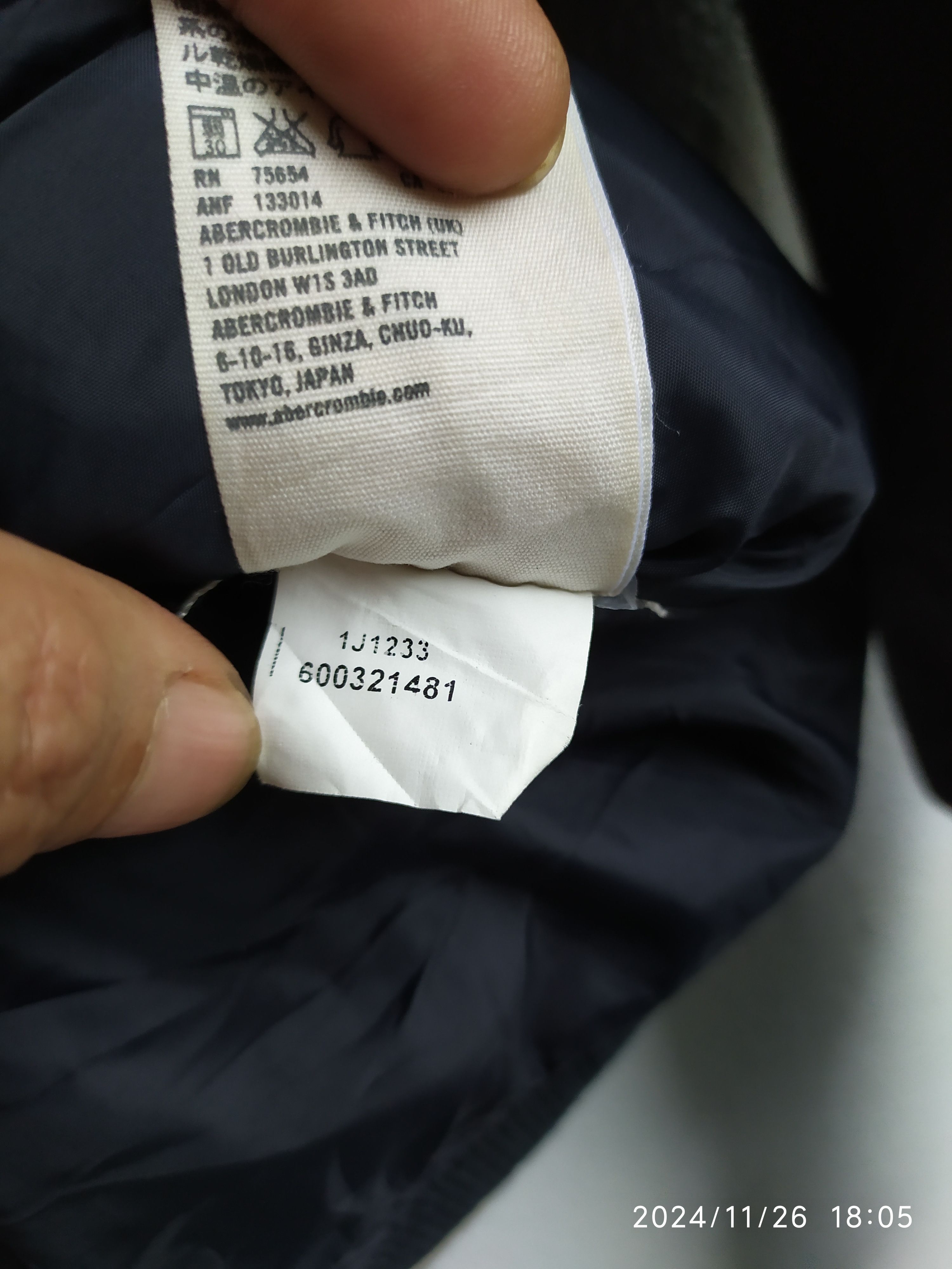 Japanese Brand Vintage Y2K Abercombie & Fitch Bull point Jacket Size US M / EU 48-50 / 2 - 9 Thumbnail