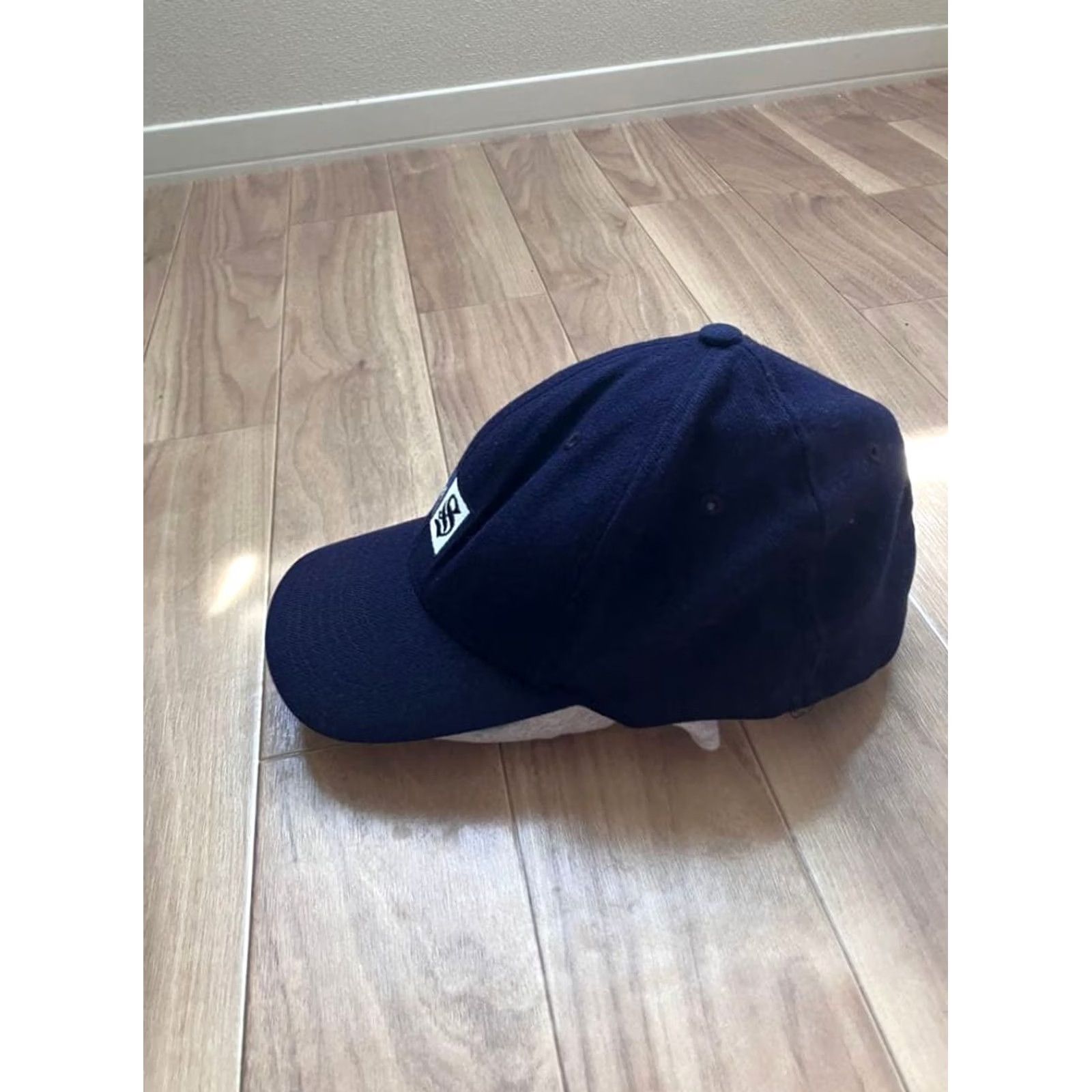 Vintage VINTAGE Stüssy Baseball Cap Navy Wool Cotton Embroidered Logo Mens Hat Size ONE SIZE - 3 Thumbnail