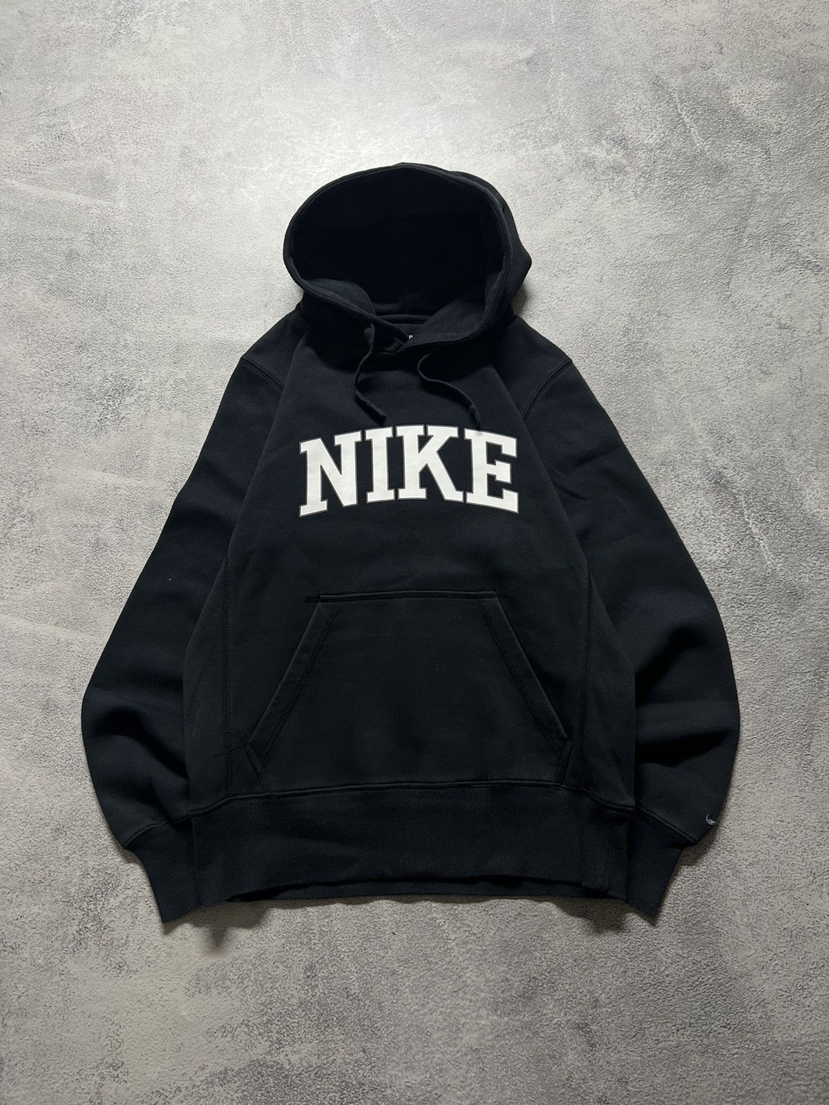 Nike × Vintage Vintage Y2k Nike Spell Out Big Logo Hoodie 00’s Size US S / EU 44-46 / 1 - 4 Thumbnail