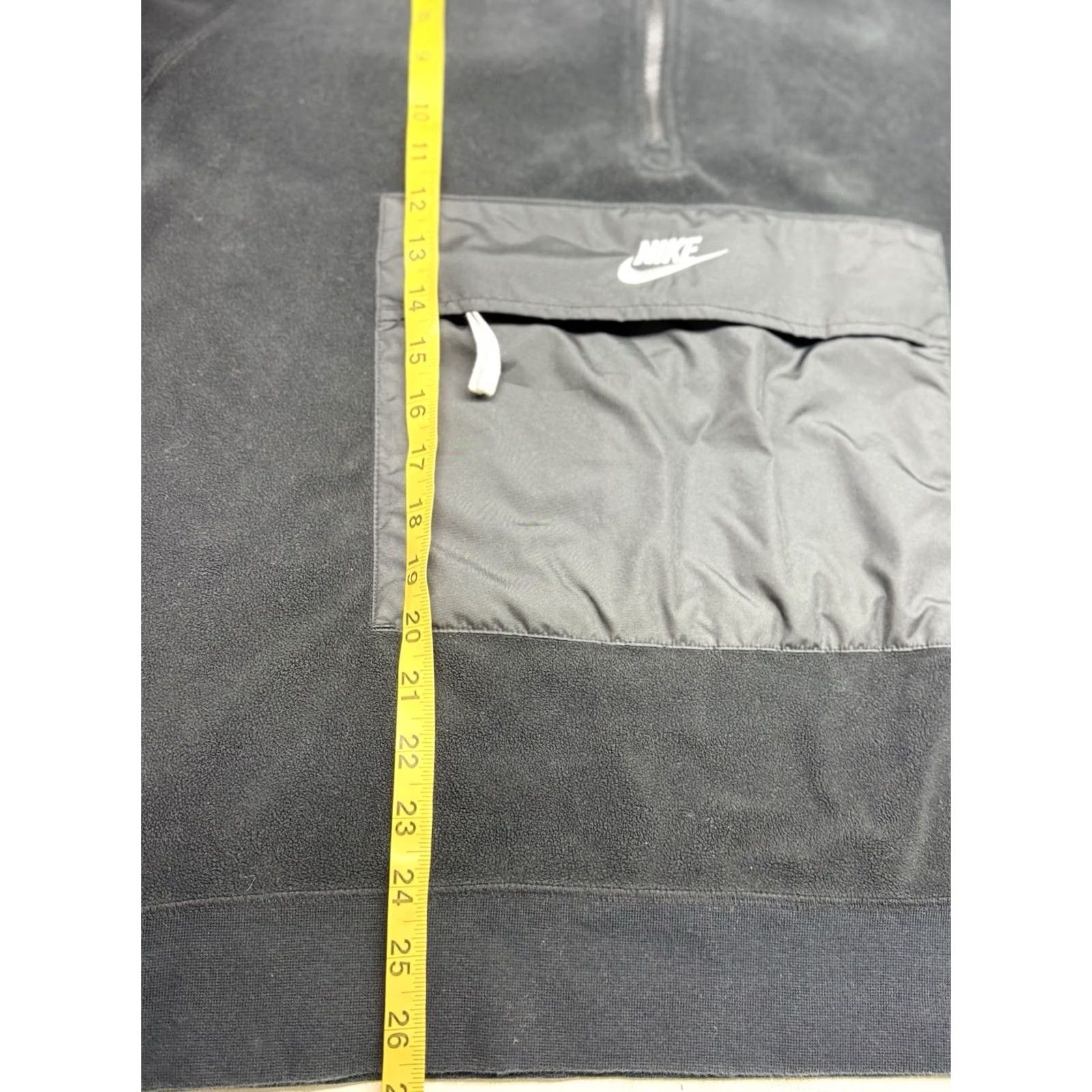 Nike Nike 1/2 Zip Anorak Fleece Jacket Pullover Men M Black Size US M / EU 48-50 / 2 - 4 Thumbnail