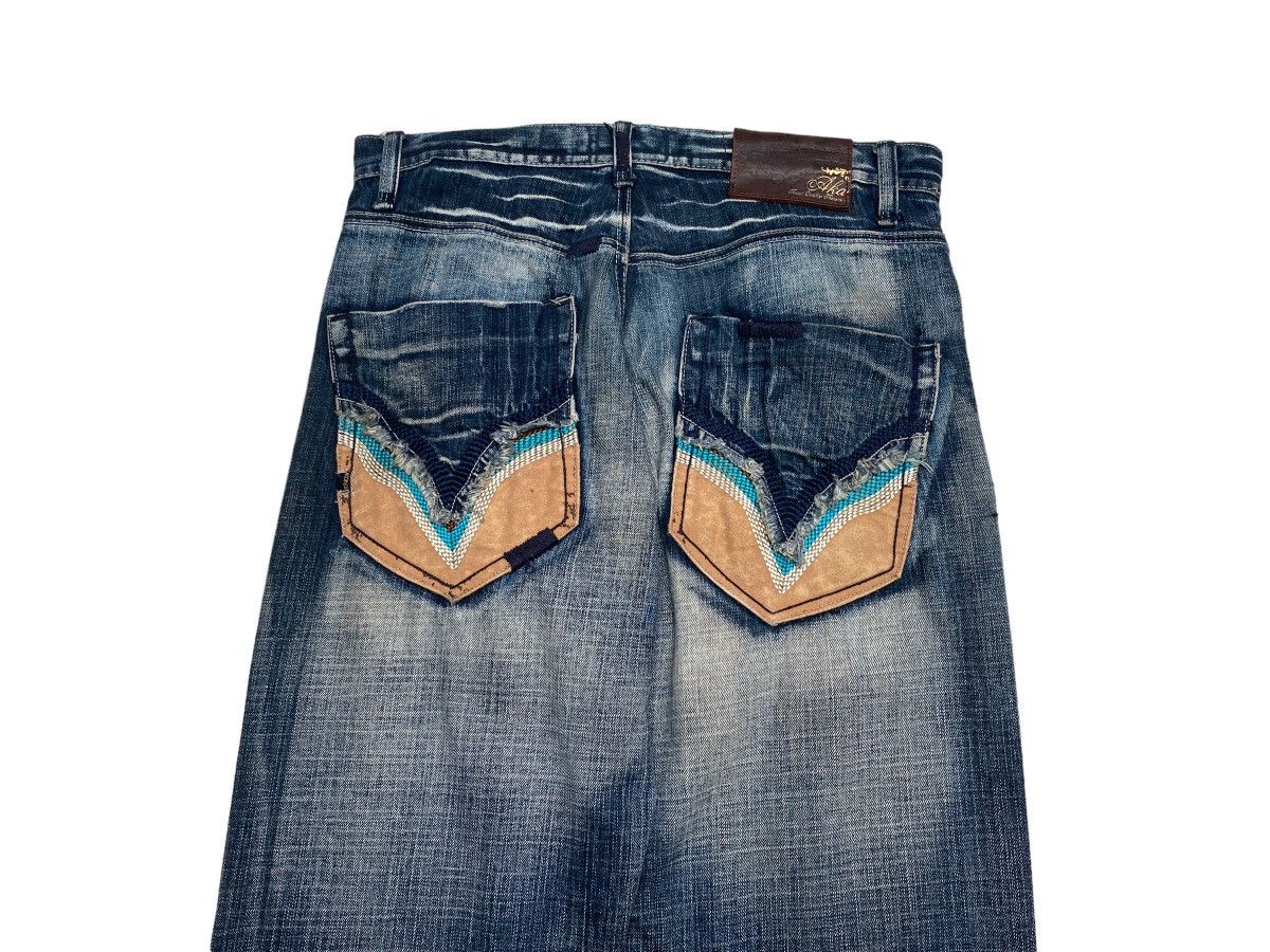 Vintage Rare Design Vintage Brand Akademiks Baggy Jeans 2000s Size US 34 / EU 50 - 6 Thumbnail