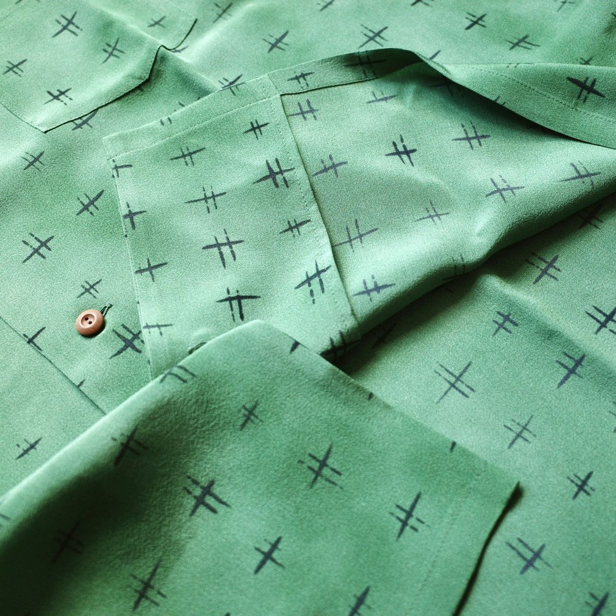 Visvim ICT WALLIS SHIRT S/S (SILK) Size US L / EU 52-54 / 3 - 3 Thumbnail