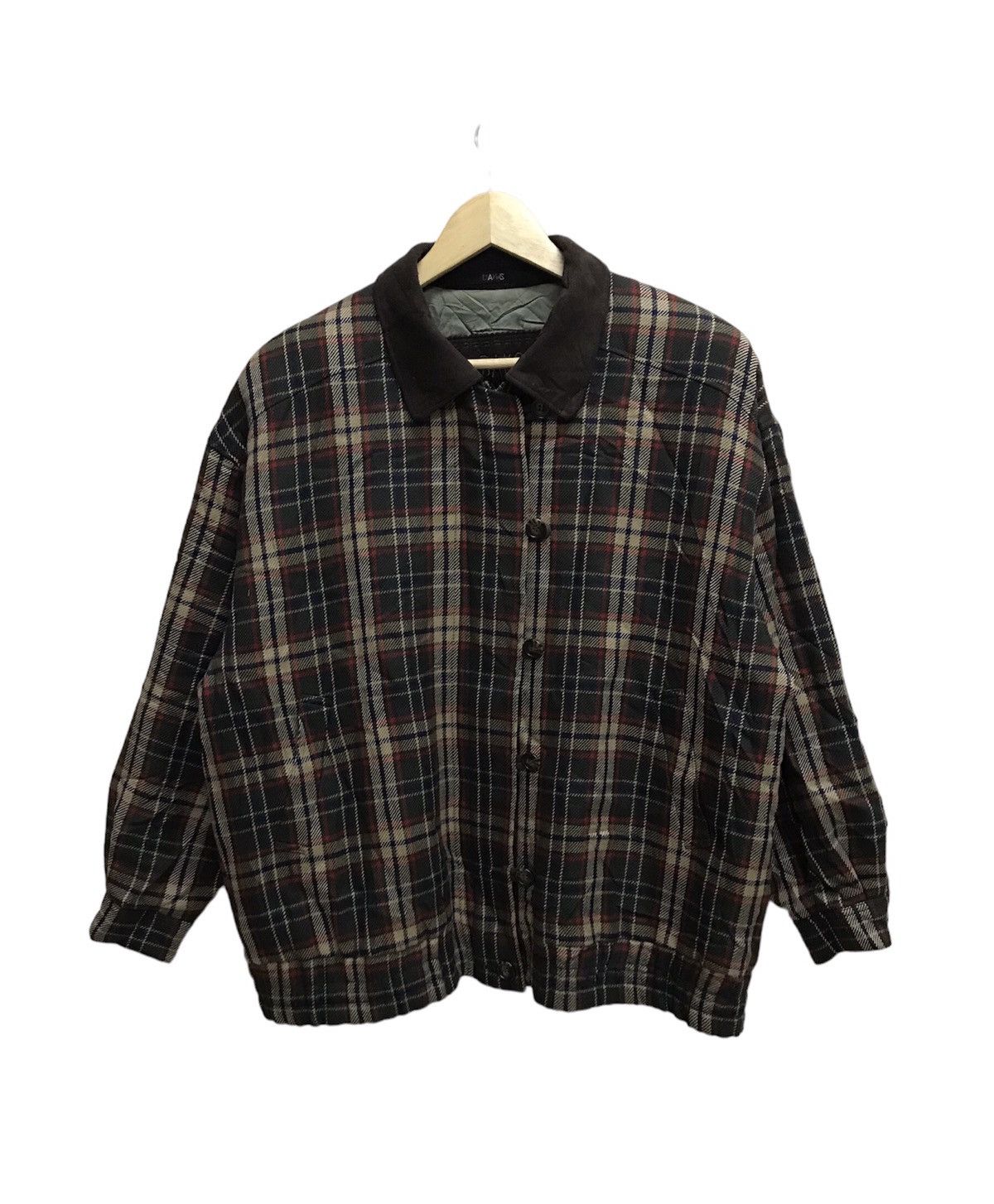 DAKS Vintage Daks London Plaid Flanel Jacket Size US L / EU 52-54 / 3 - 1 Thumbnail