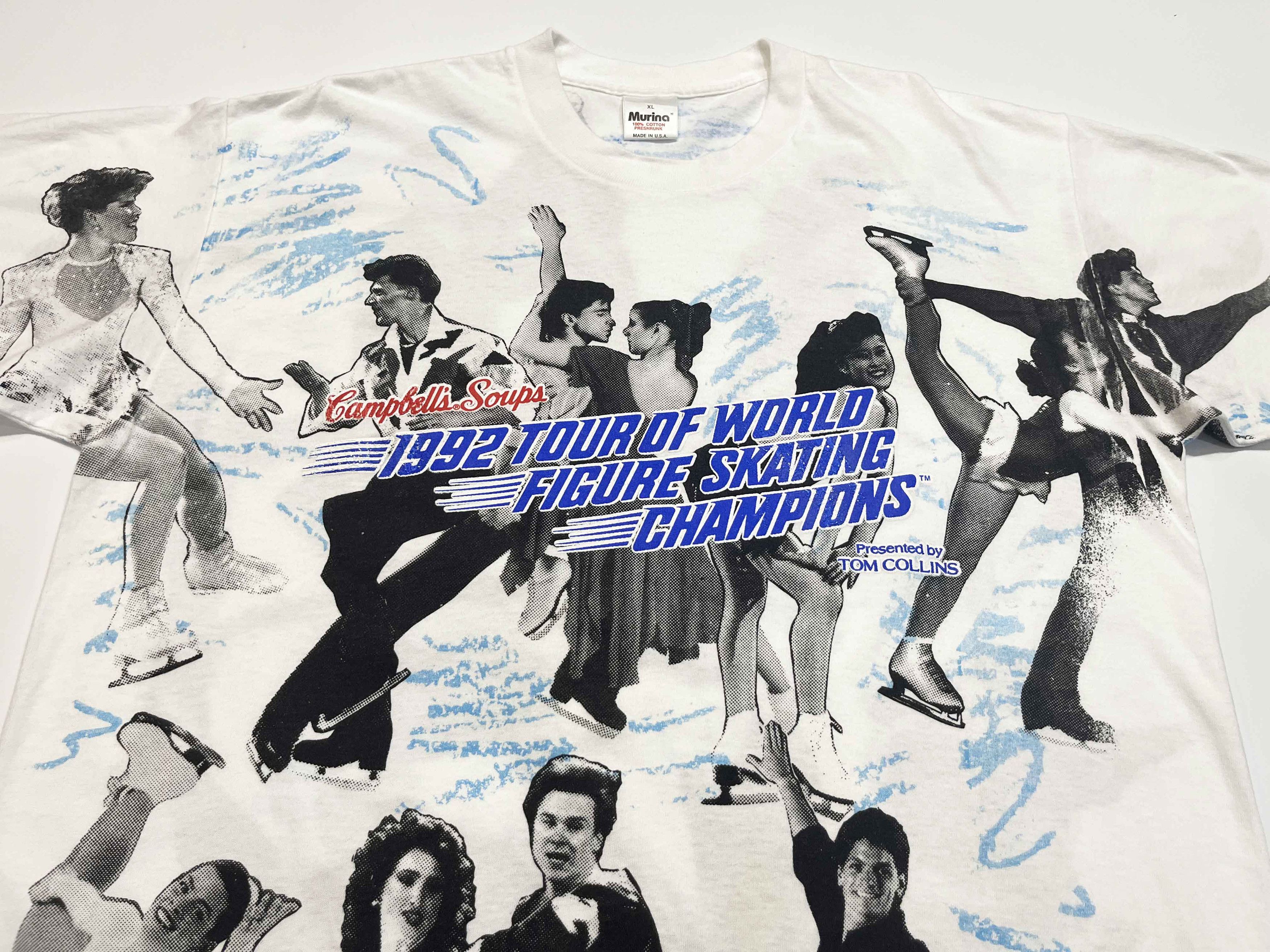Vintage Vintage Murina 1992 Tour of World Figure Skating AOP T-Shirt Size US XL / EU 56 / 4 - 2 Thumbnail