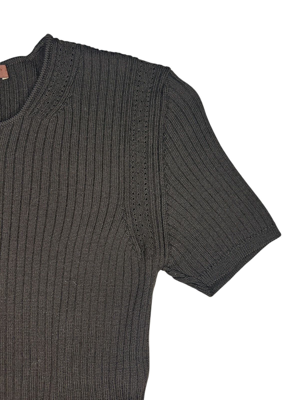 Bally Vintage Knitted Top Size M / US 6-8 / IT 42-44 - 3 Thumbnail